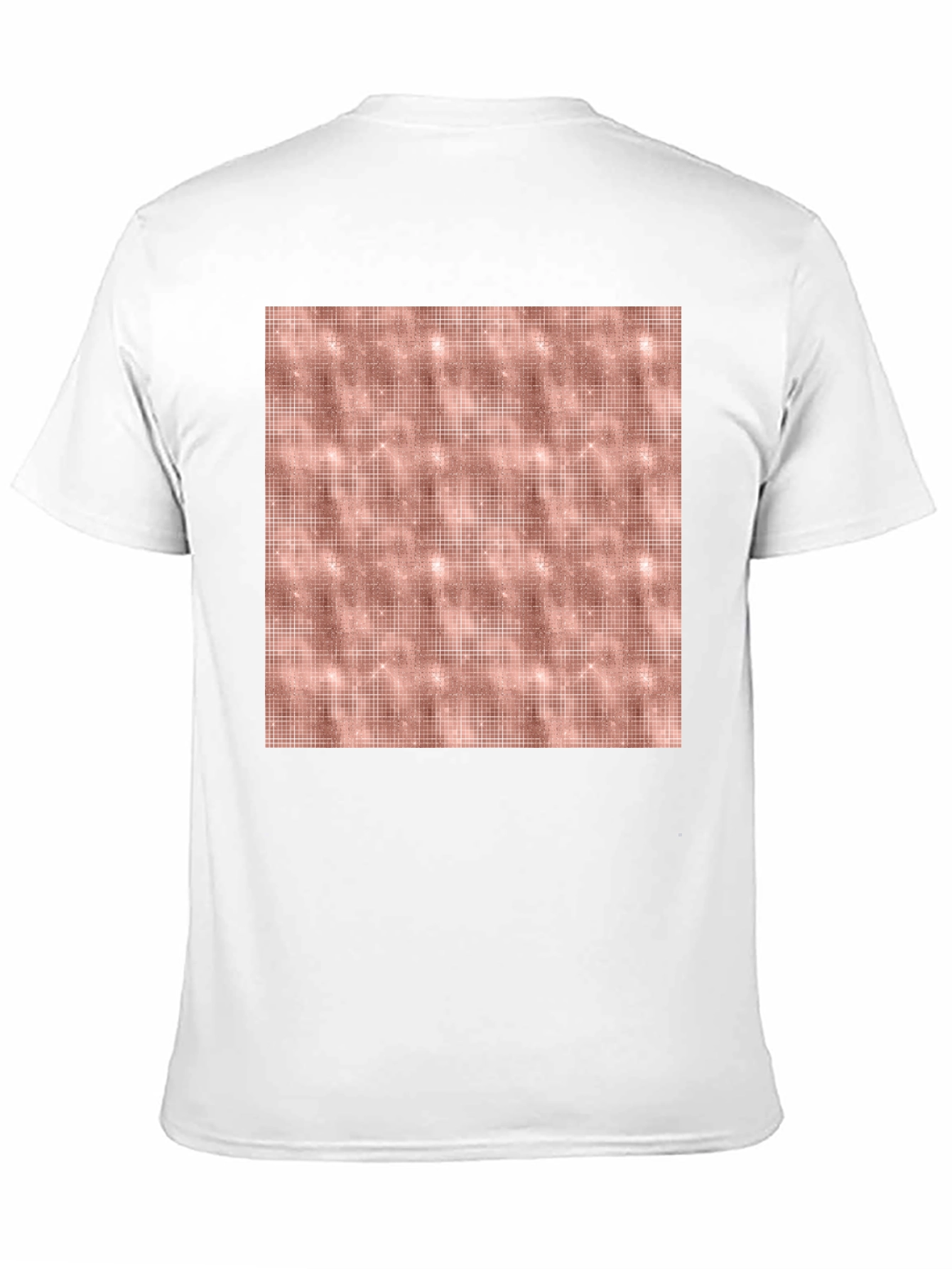 Patterned Black Tee