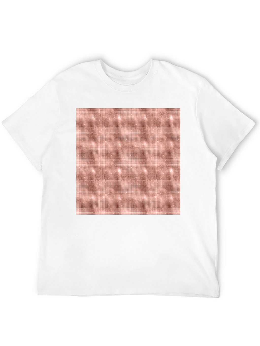 Patterned Black Tee