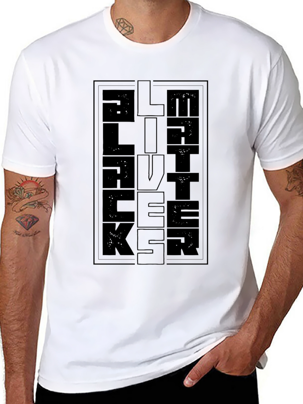 Black Lives Matter Tee - Stylish Activism