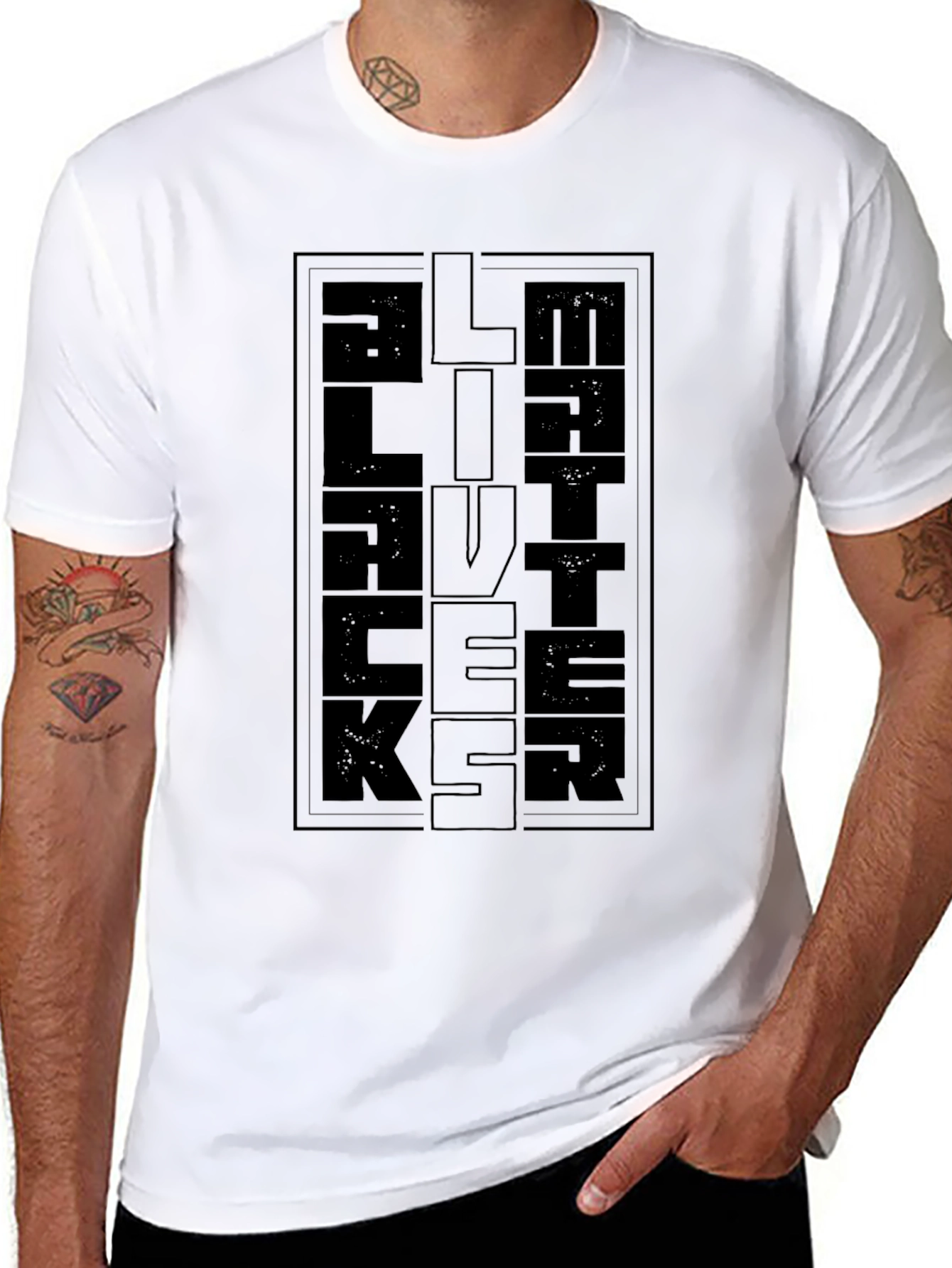 Black Lives Matter Tee - Stylish Activism