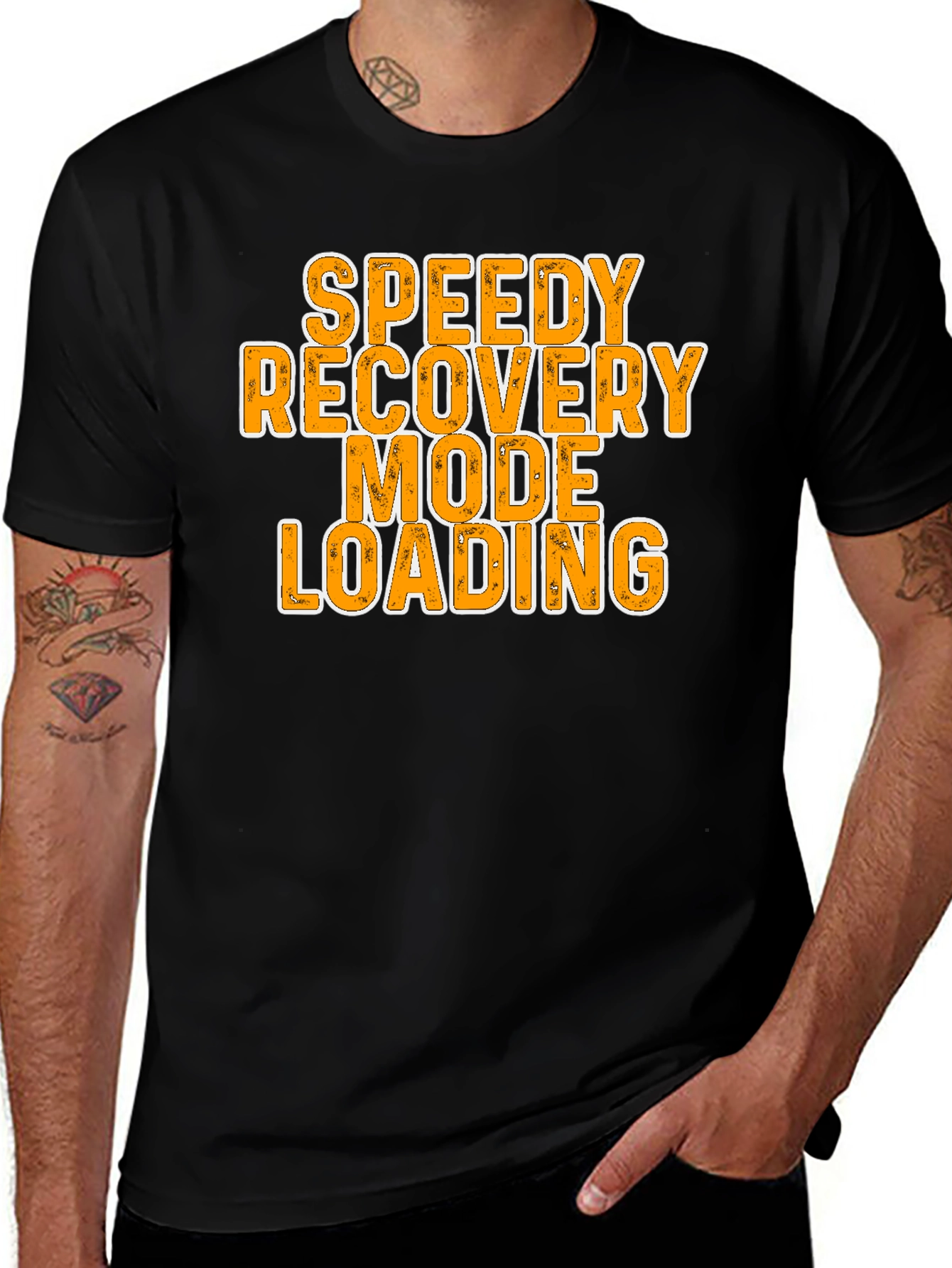 Speedy Recovery Mode Loading Graphic Tee