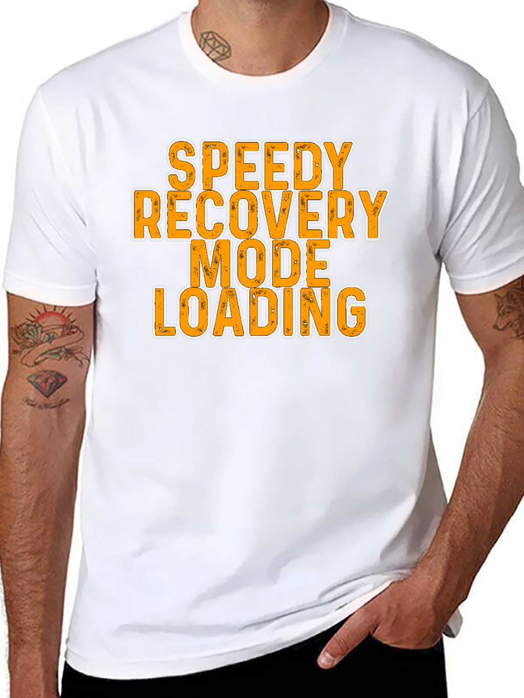 Speedy Recovery Mode Loading Graphic Tee