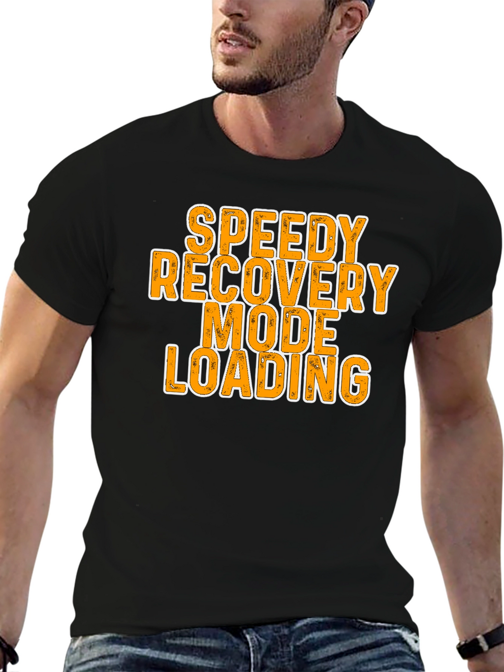 Speedy Recovery Mode Loading Graphic Tee