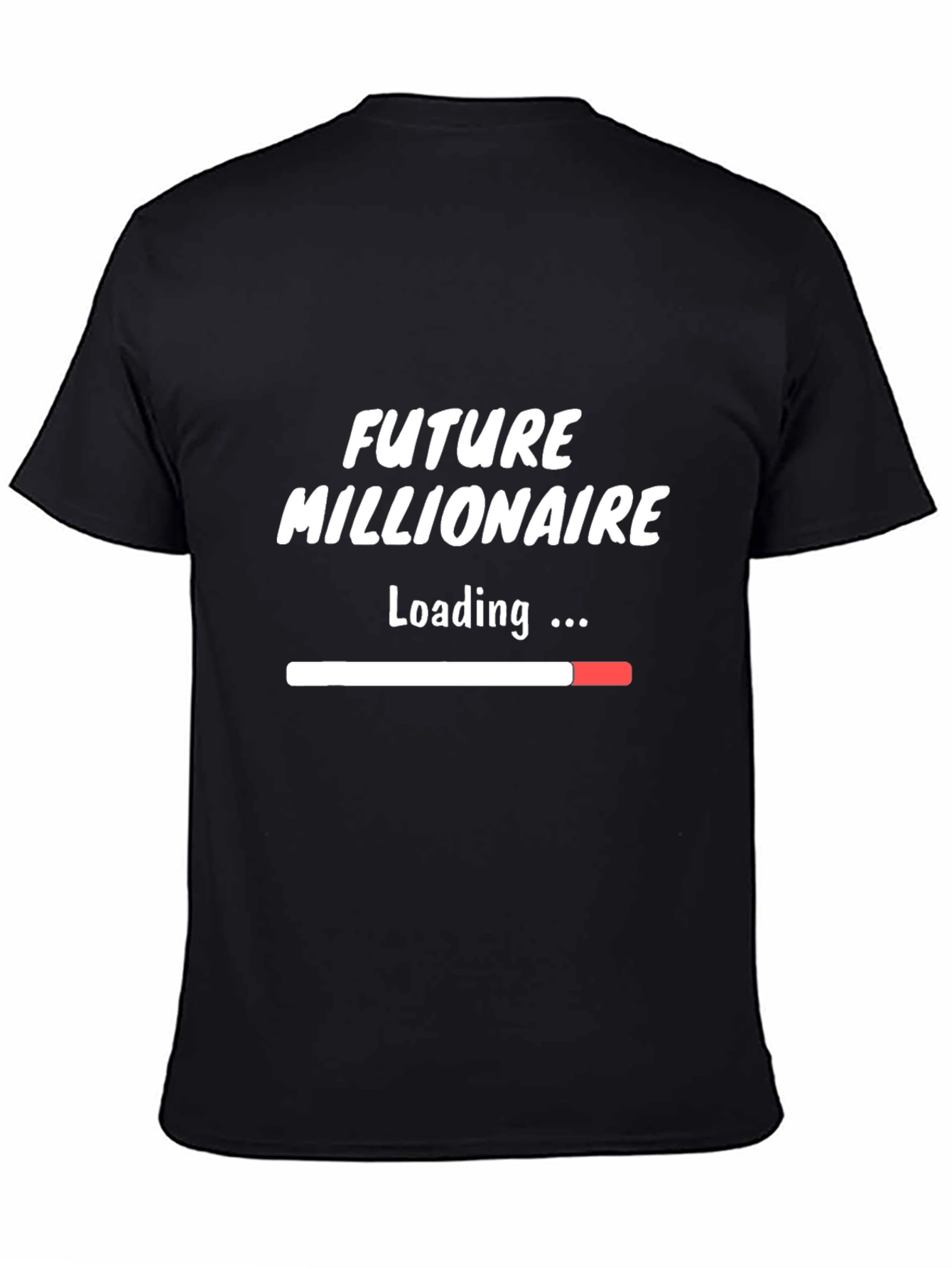 Future Millionaire Loading T-Shirt - Black