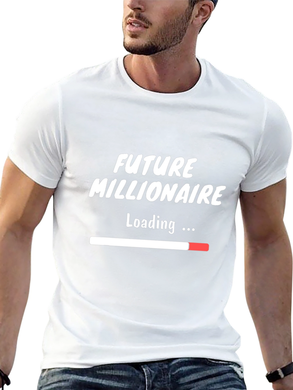 Future Millionaire Loading T-Shirt - Black