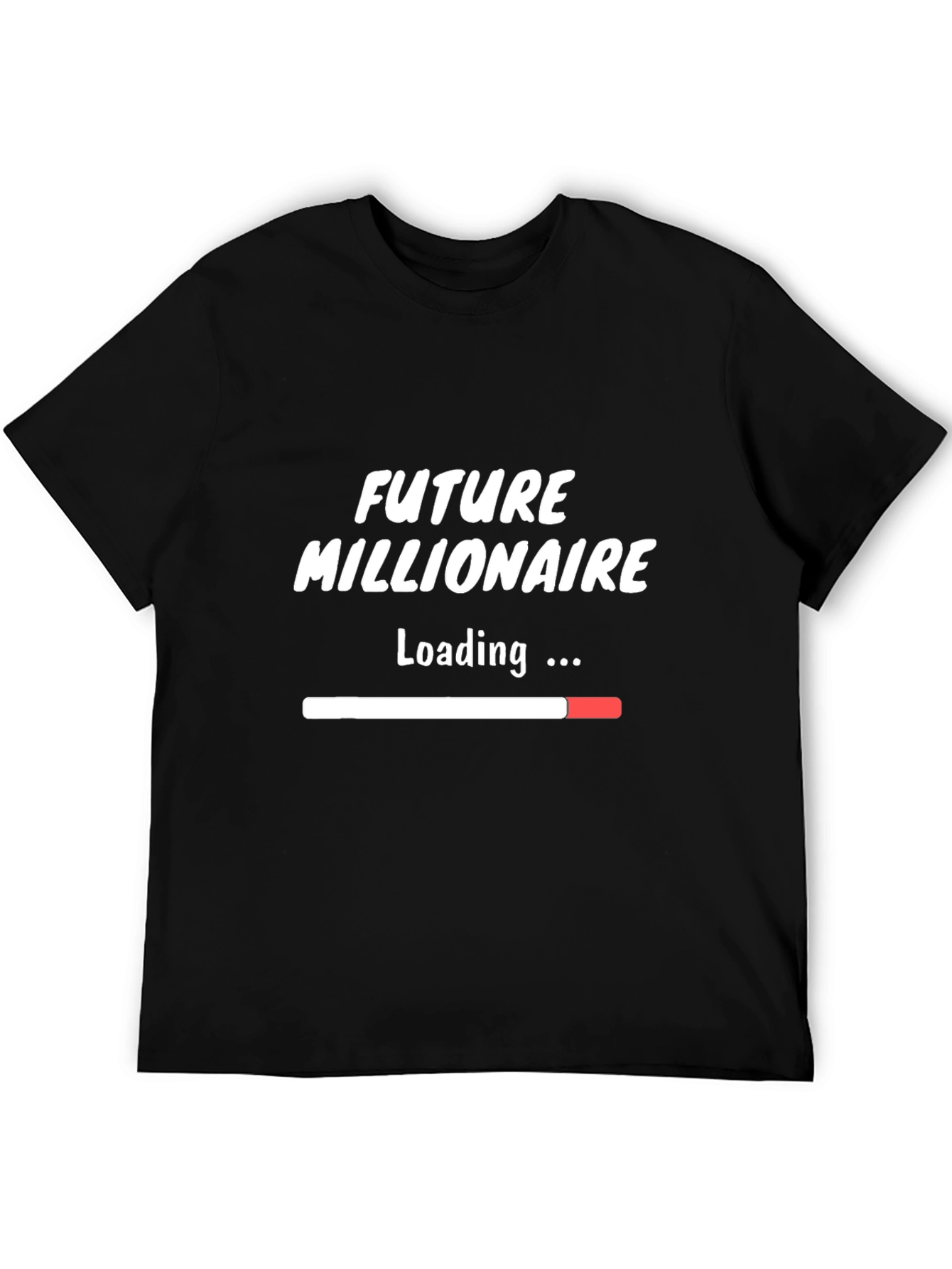 Future Millionaire Loading T-Shirt - Black