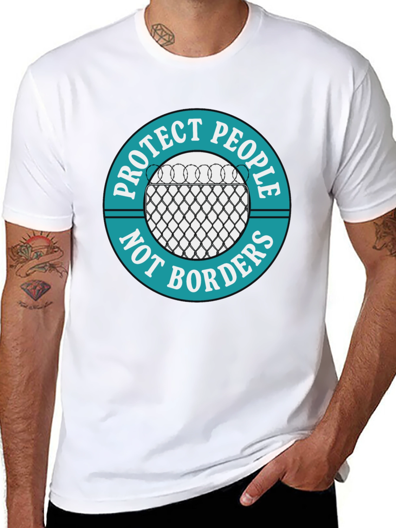 Protect People T-Shirt: Justice & Equality Tee