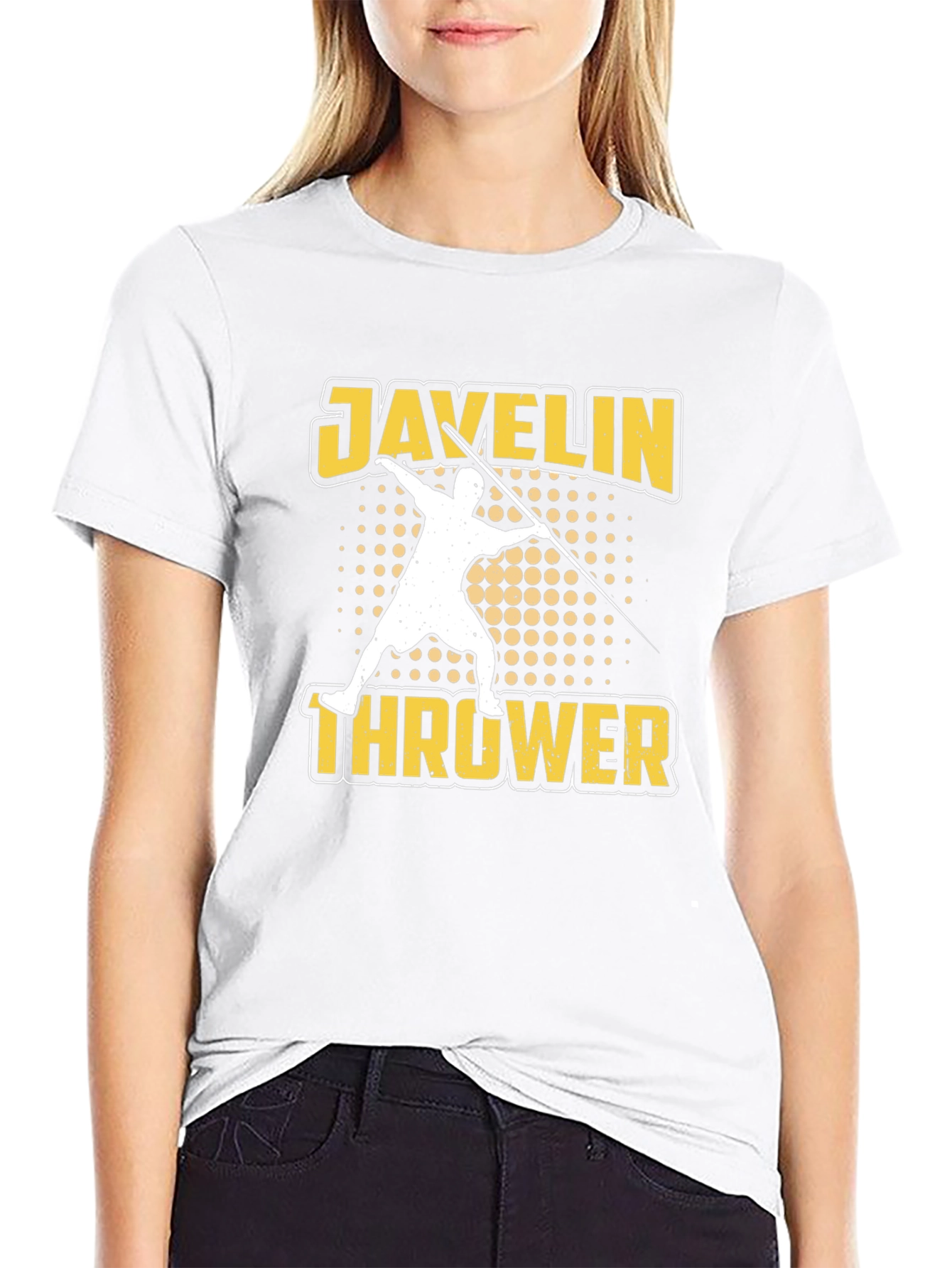 Javelin Thrower T-Shirt - Sports Graphic Tee