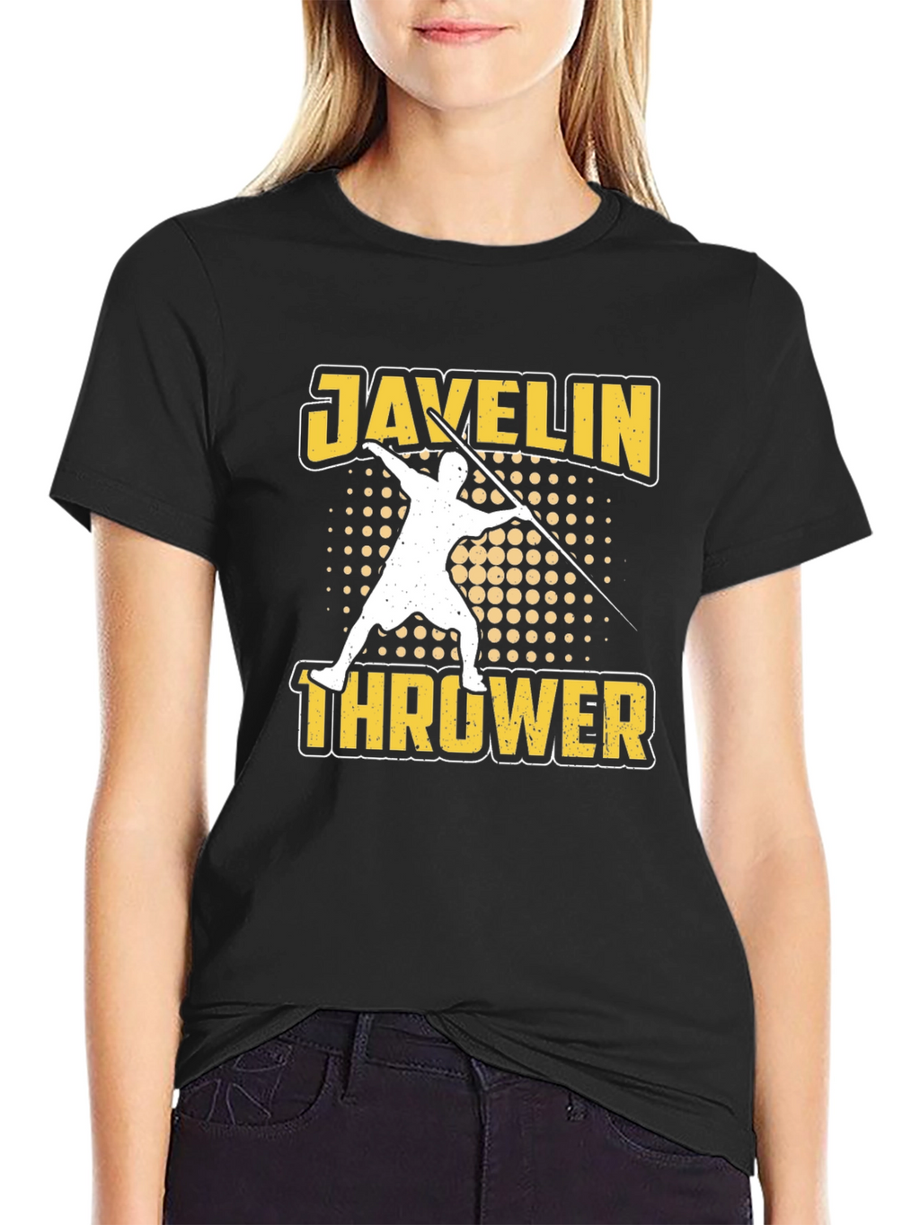 Javelin Thrower T-Shirt - Sports Graphic Tee