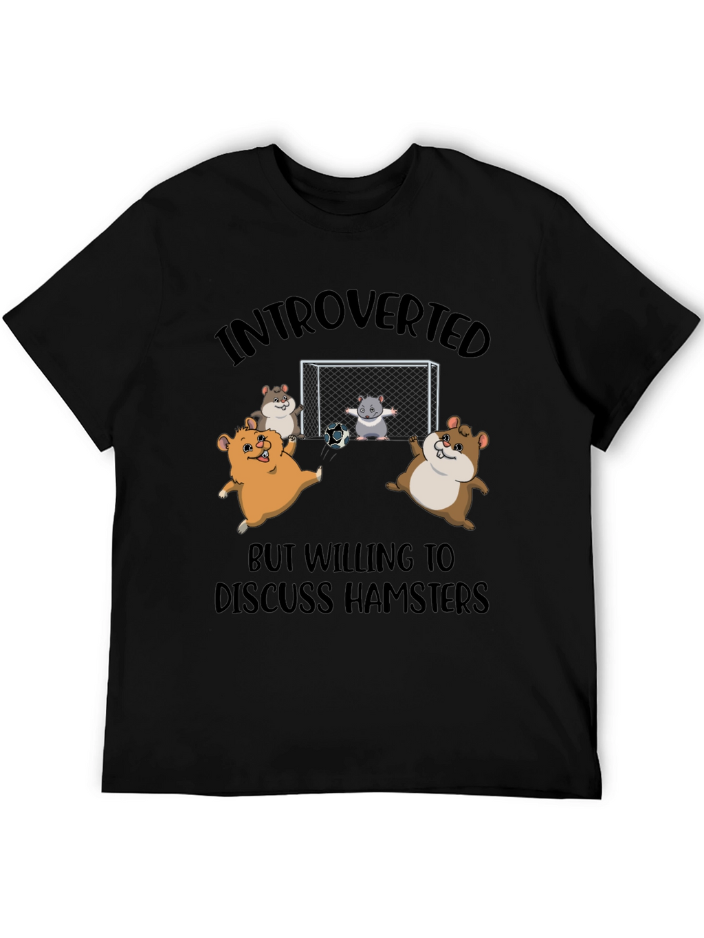 Introverted Hamsters Soccer T-Shirt