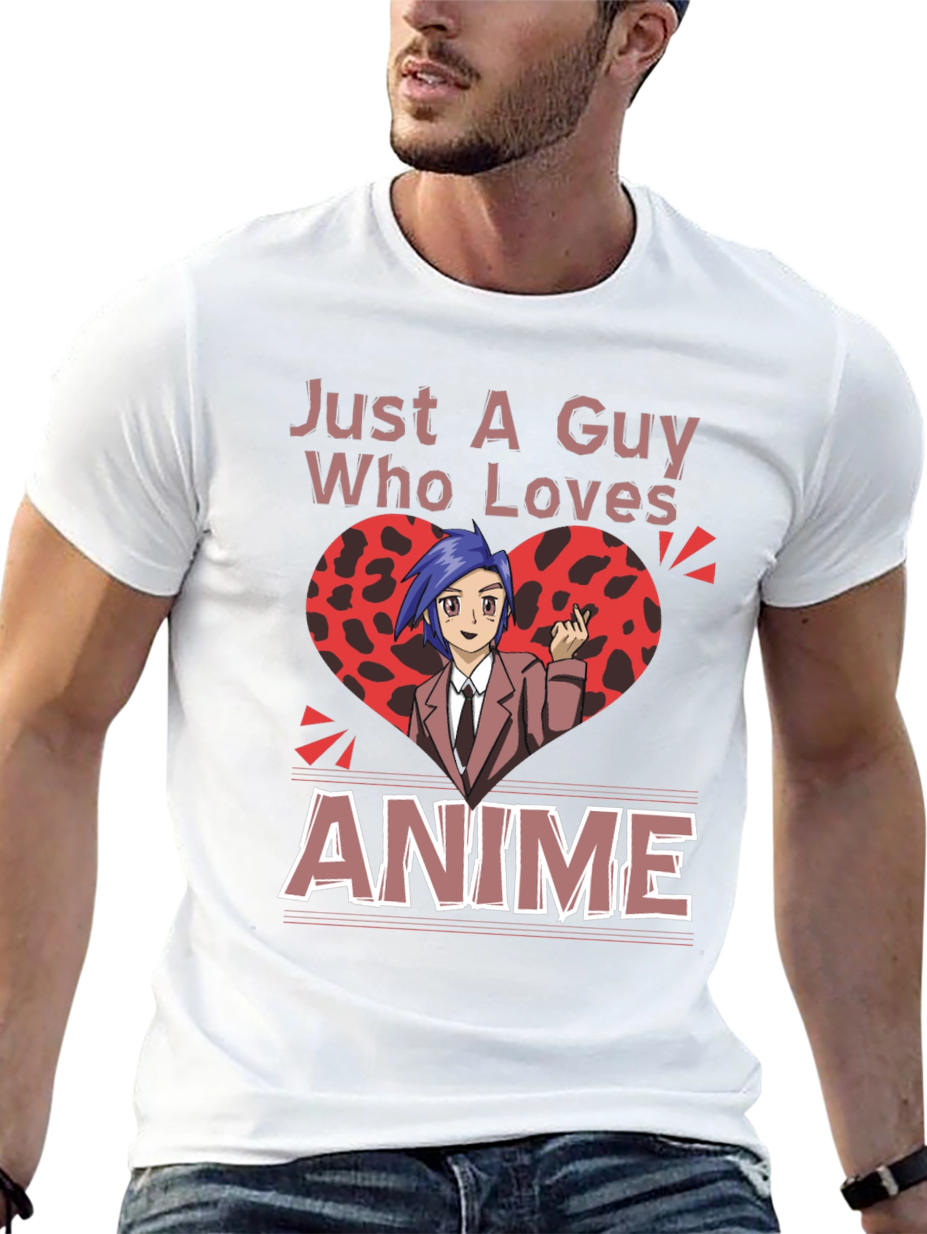 Just A Guy Who Loves Anime T-Shirt