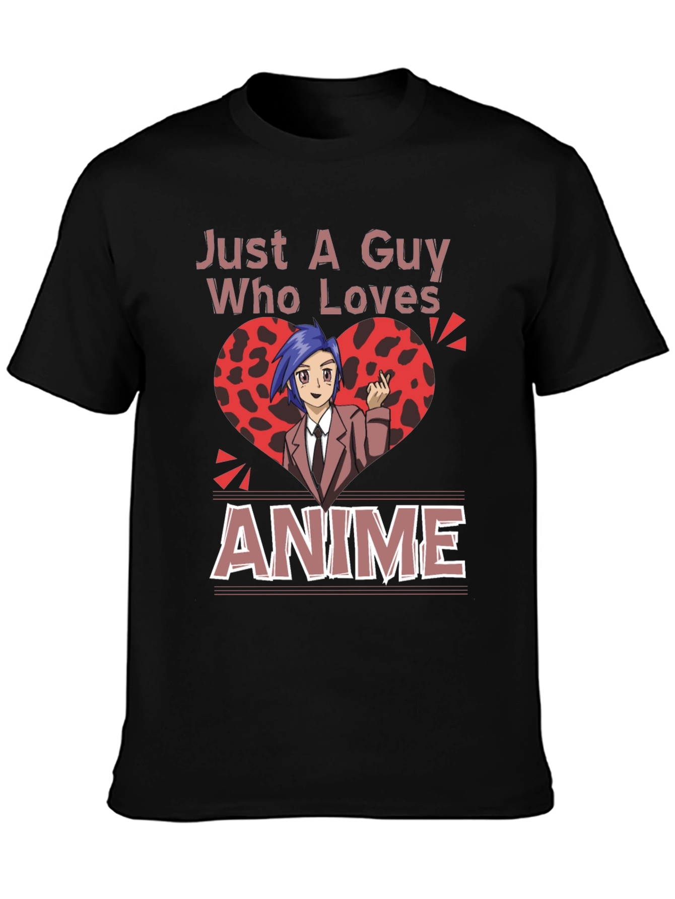 Just A Guy Who Loves Anime T-Shirt