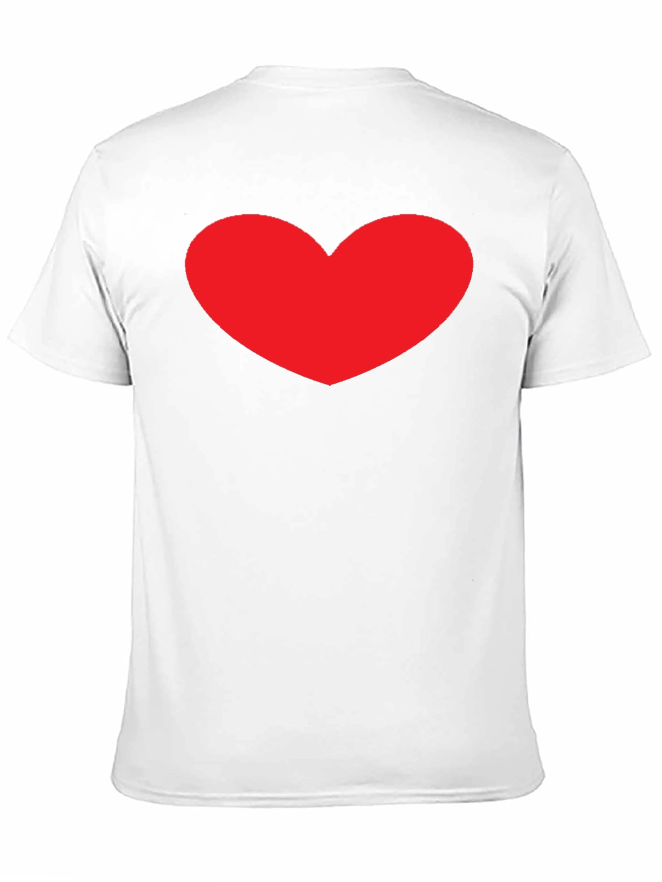 Heart Graphic Black T-Shirt - Stylish Casual Tee