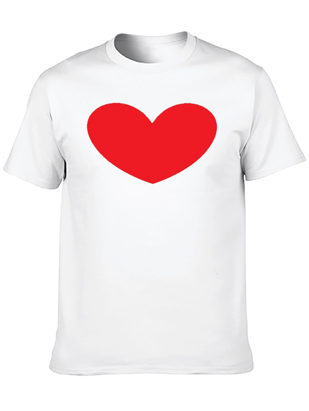 Heart Graphic Black T-Shirt - Stylish Casual Tee