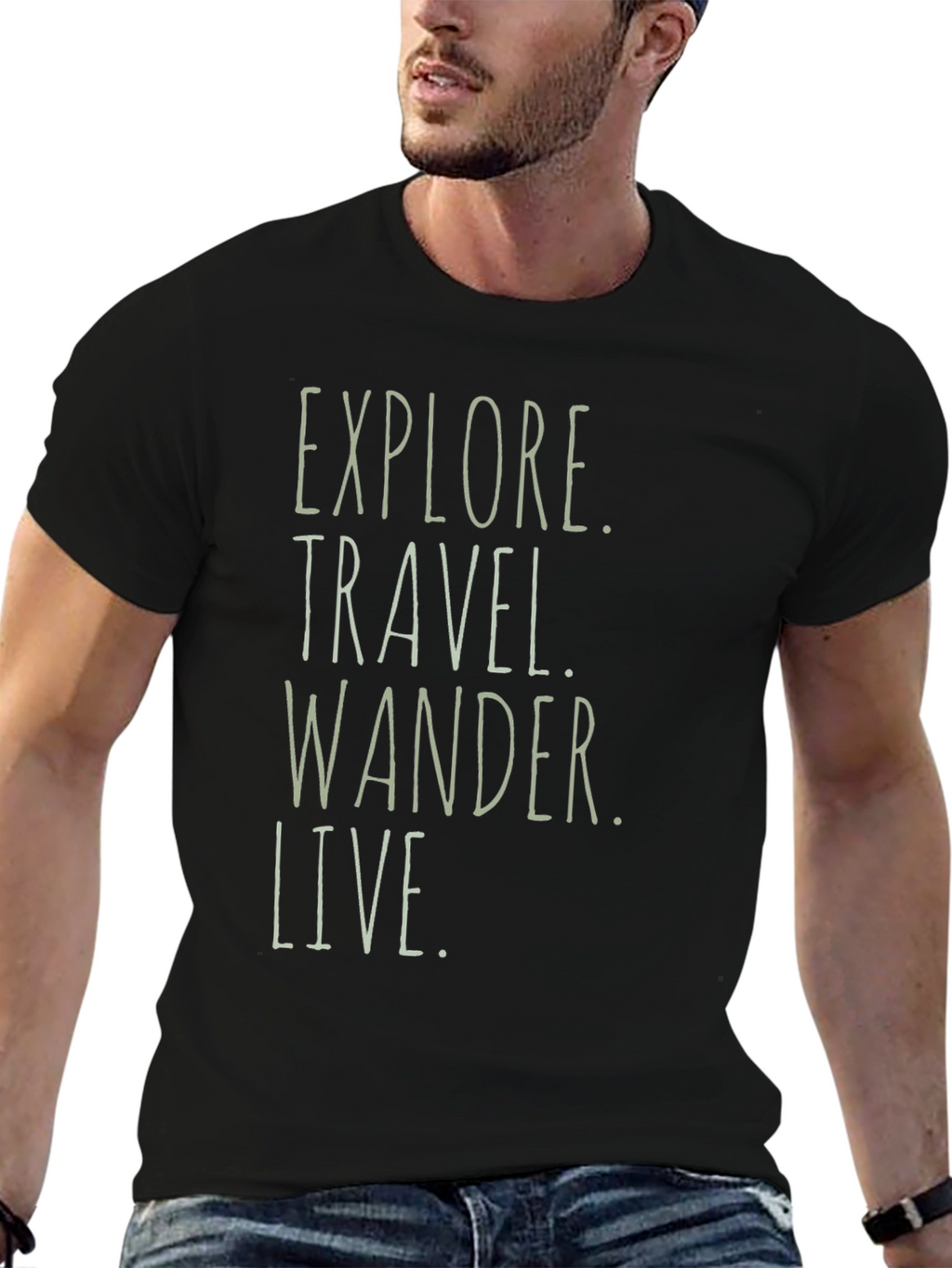 Explore Travel Wander Live T-Shirt