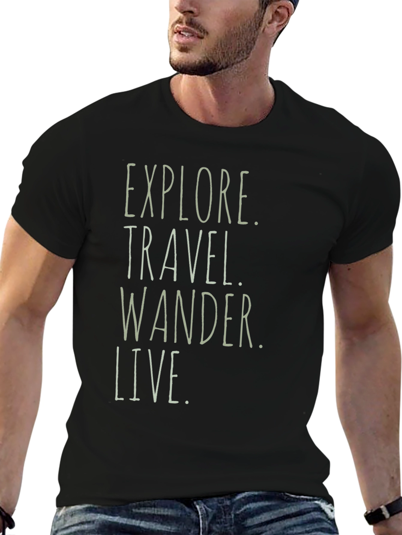 Explore Travel Wander Live T-Shirt