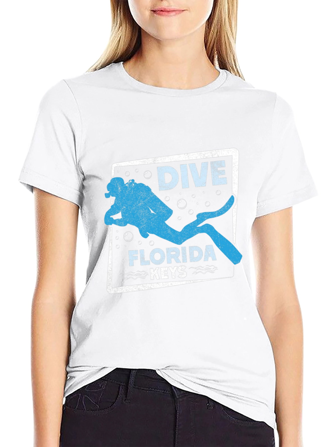 Dive Florida Keys Graphic Tee - Scuba Diving T-Shirt