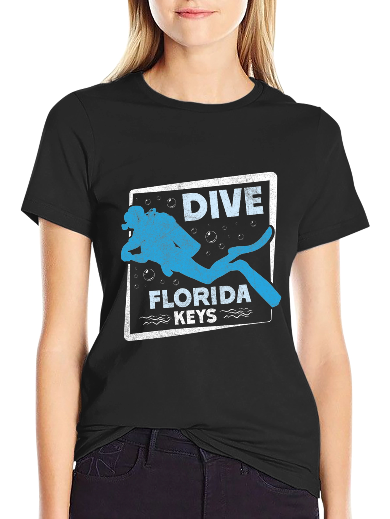Dive Florida Keys Graphic Tee - Scuba Diving T-Shirt