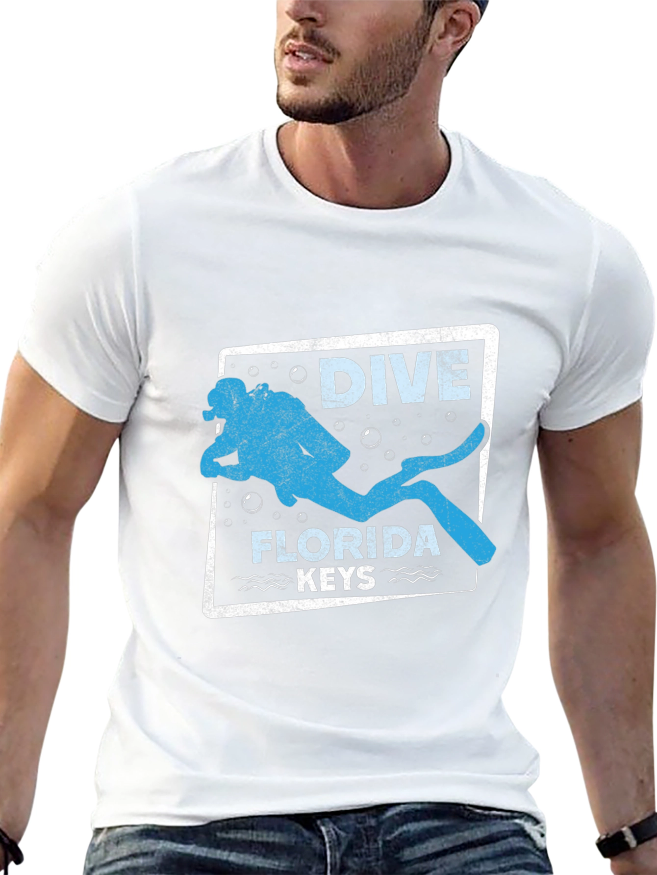Dive Florida Keys Graphic Tee - Scuba Diving T-Shirt
