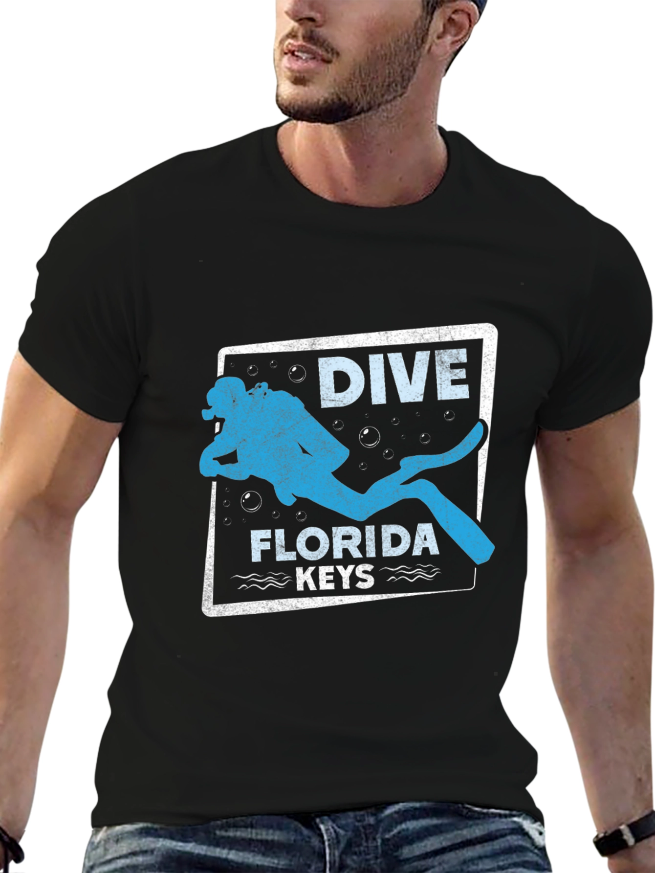 Dive Florida Keys Graphic Tee - Scuba Diving T-Shirt