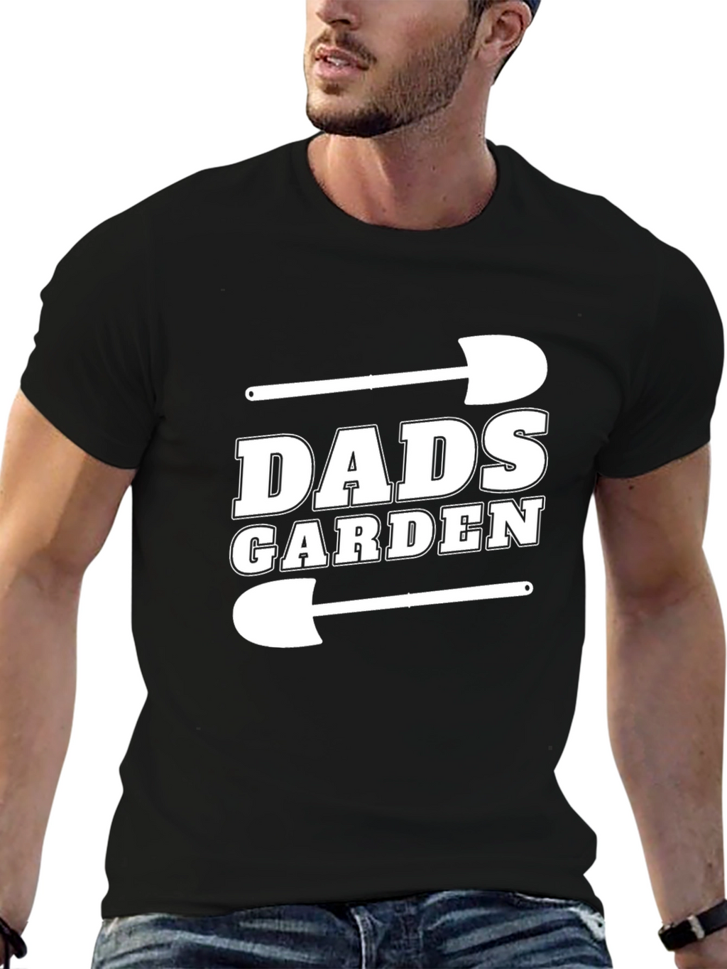 Dads Garden Black T-Shirt