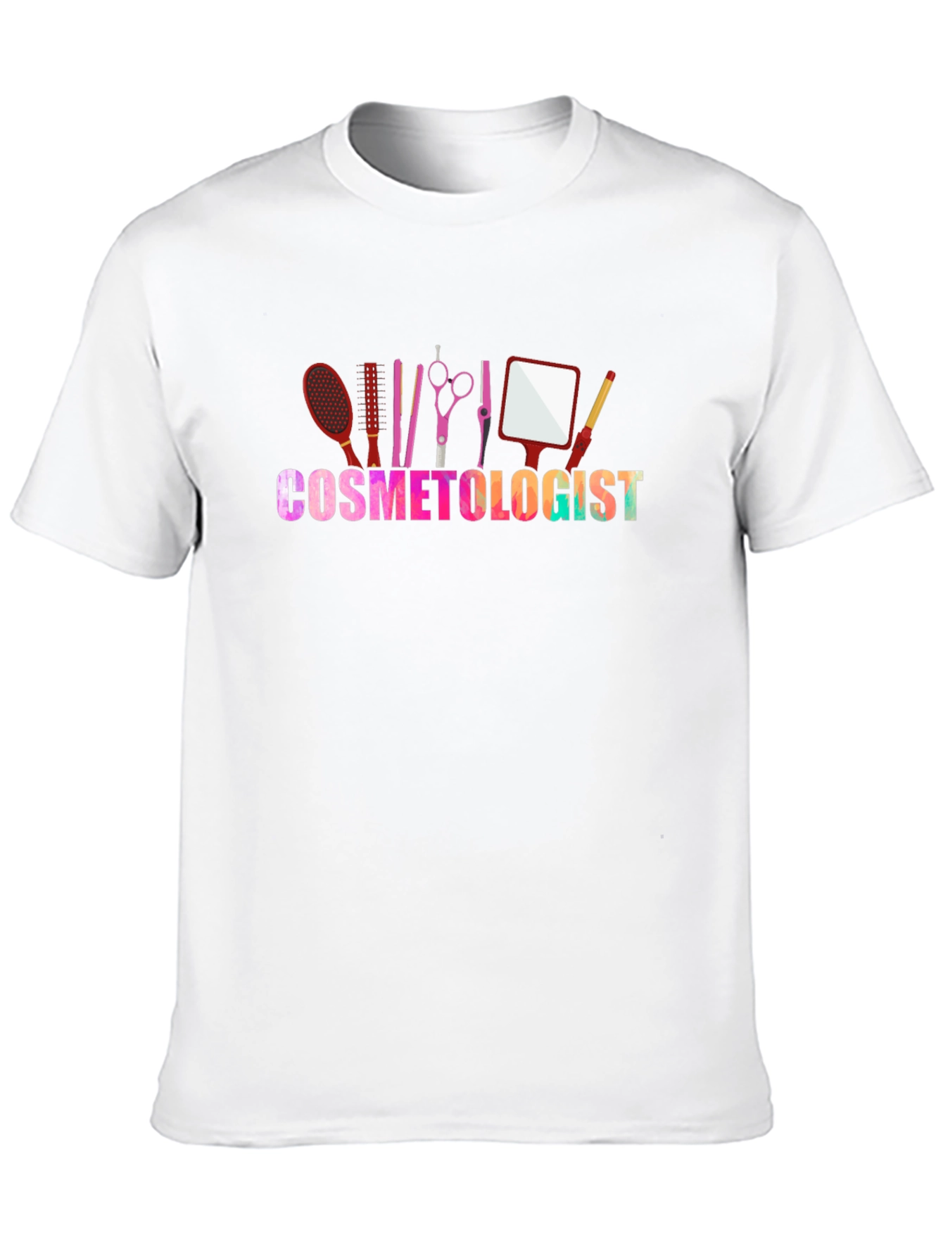Cosmetologist Graphic T-Shirt - Salon & Beauty Design