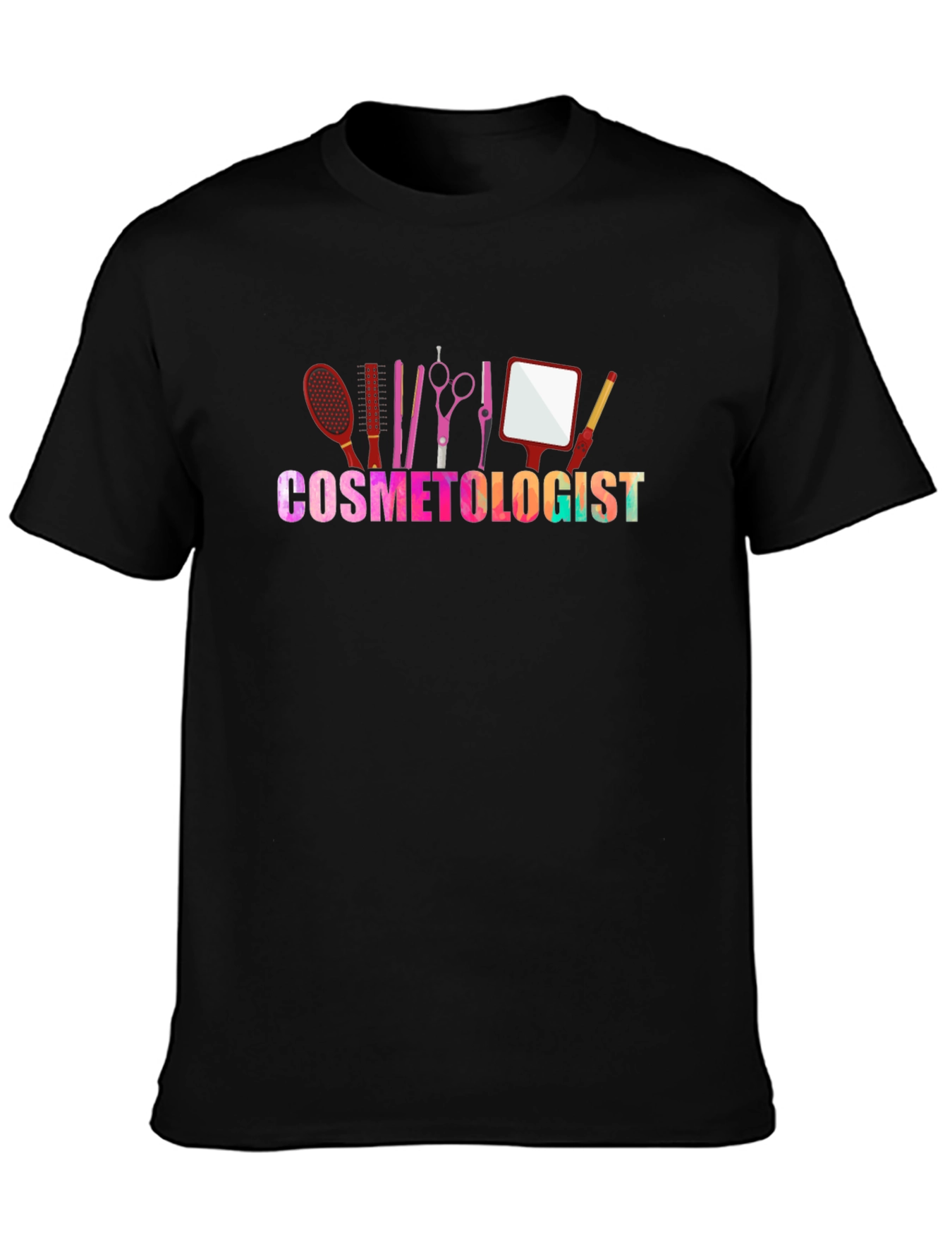 Cosmetologist Graphic T-Shirt - Salon & Beauty Design