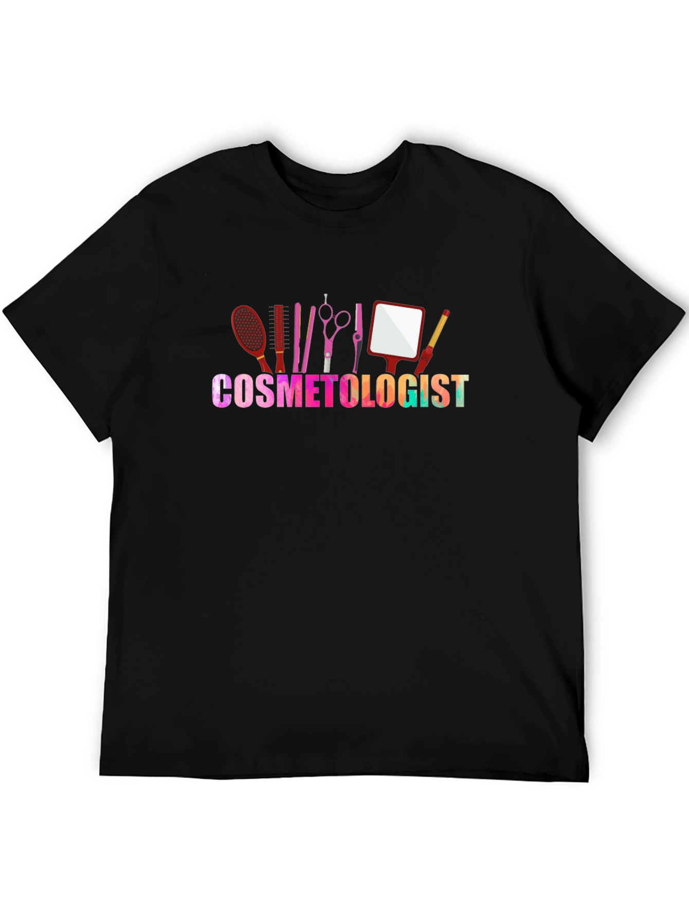Cosmetologist Graphic T-Shirt - Salon & Beauty Design