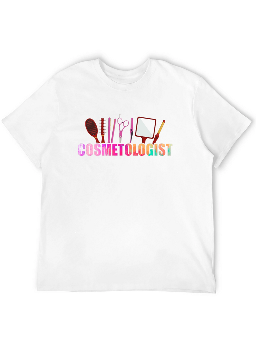 Cosmetologist Graphic T-Shirt - Salon & Beauty Design
