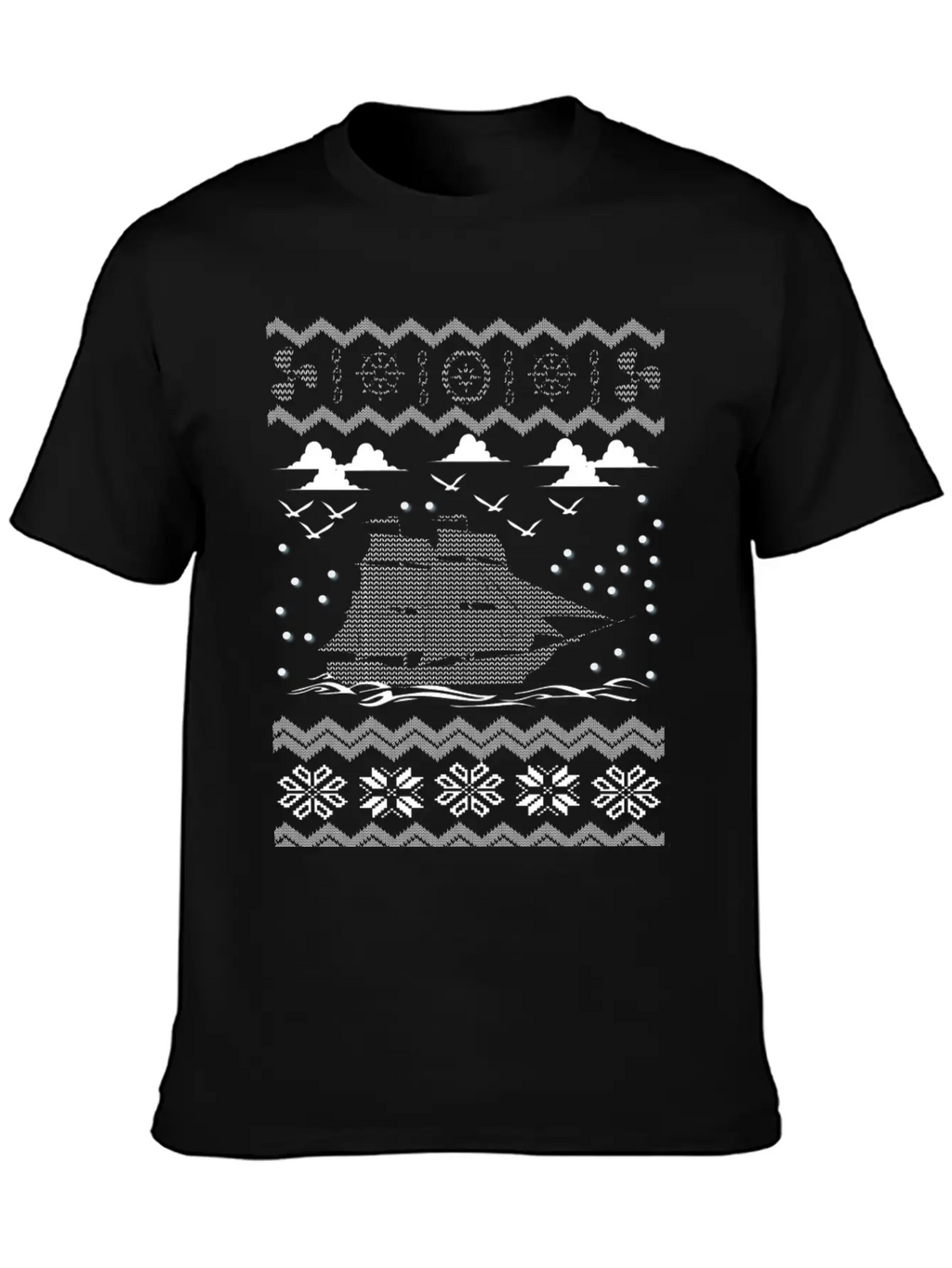 UGLY CHRISTMAS SWEATER Unisex Casual T-Shirt – Clean Design For Daily Comfort