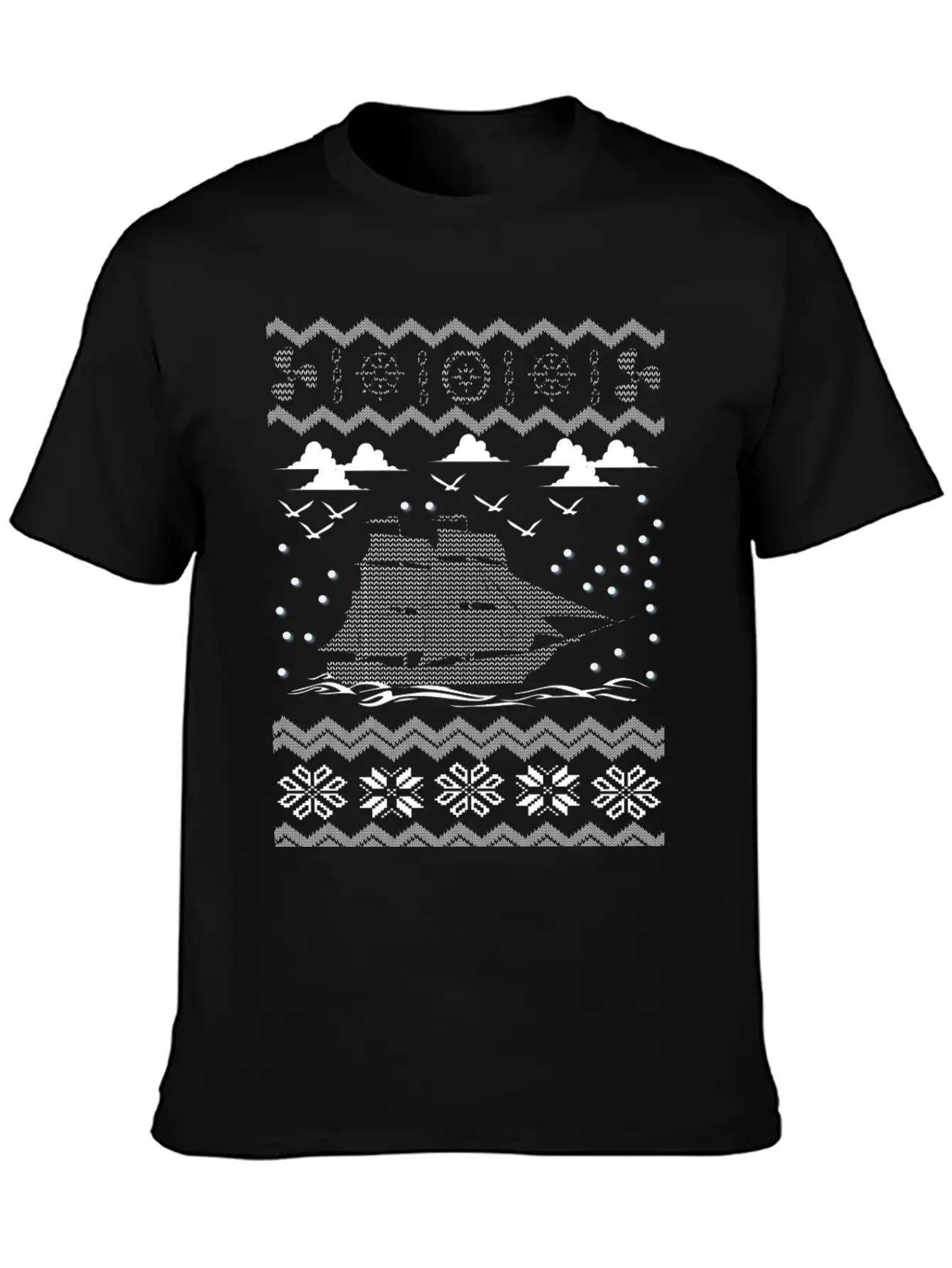 UGLY CHRISTMAS SWEATER Unisex Casual T-Shirt – Clean Design For Daily Comfort