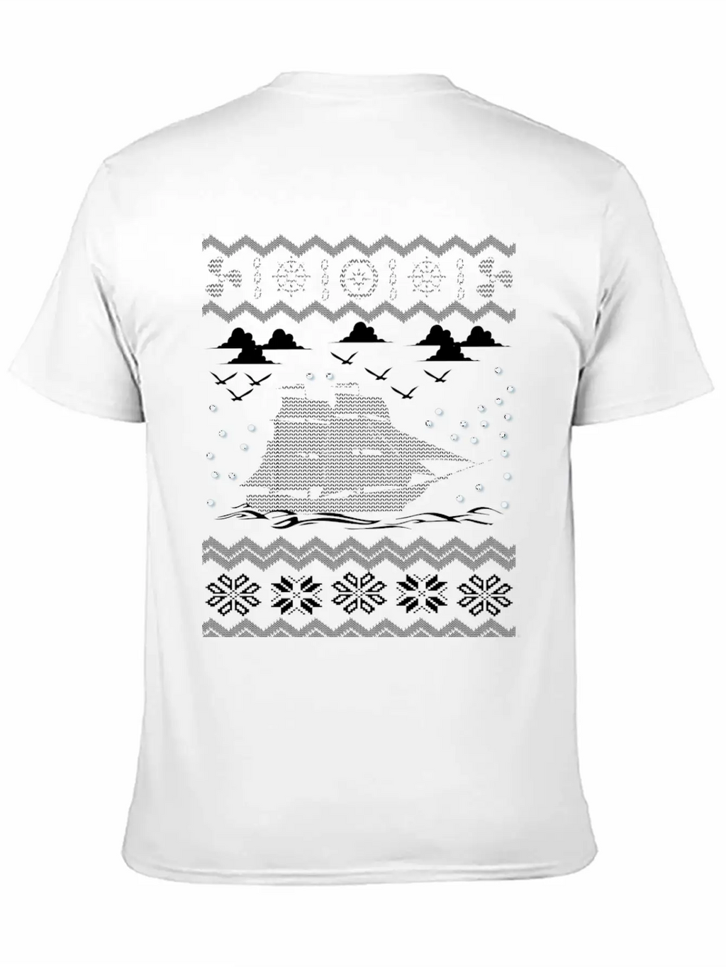 UGLY CHRISTMAS SWEATER Unisex Casual T-Shirt – Clean Design For Daily Comfort