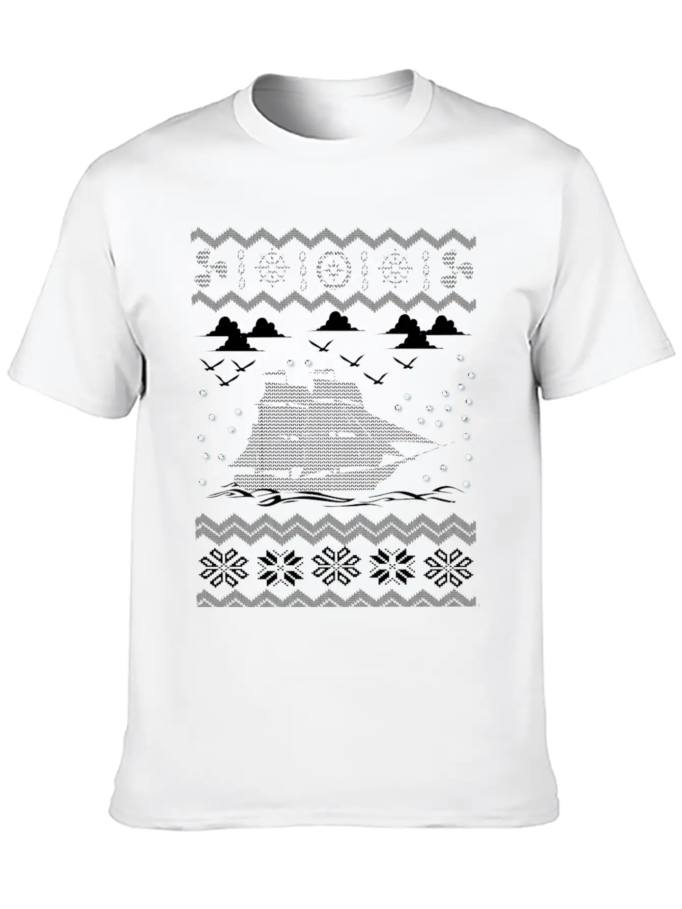 UGLY CHRISTMAS SWEATER Unisex Casual T-Shirt – Clean Design For Daily Comfort