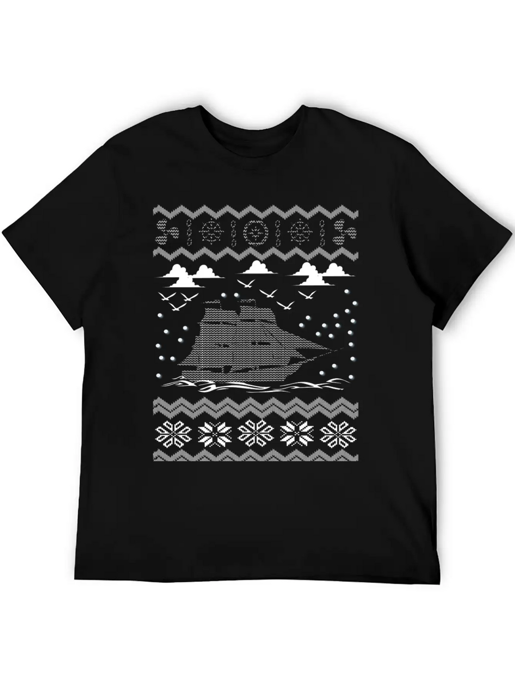 UGLY CHRISTMAS SWEATER Unisex Casual T-Shirt – Clean Design For Daily Comfort