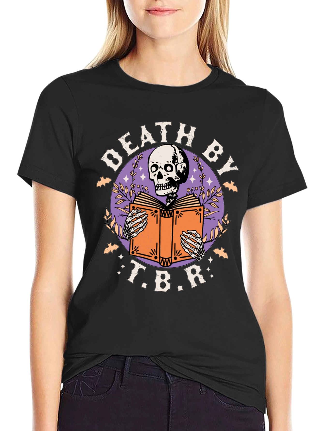 Death by TBR T-Shirt - Book Lover Tee