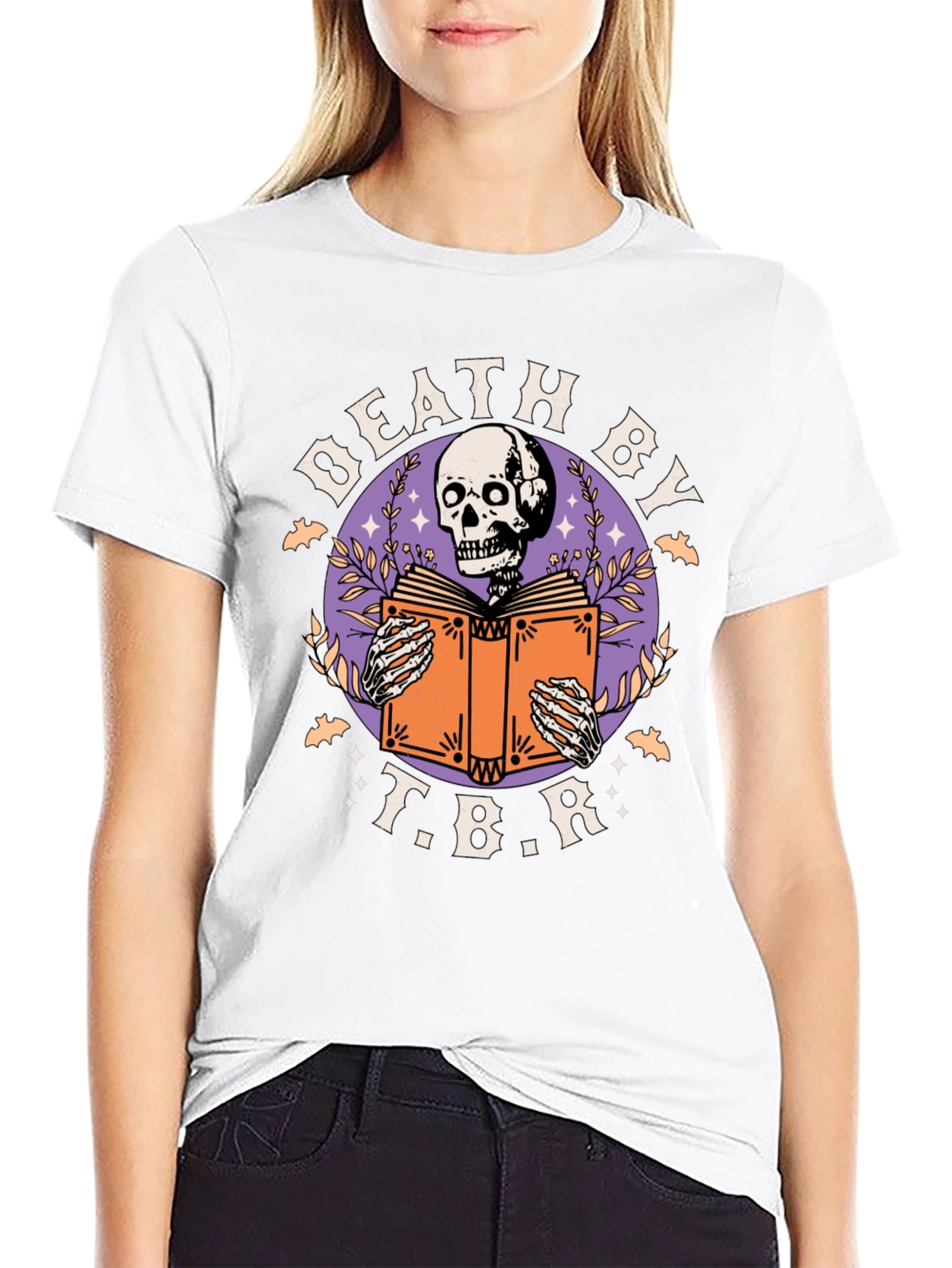 Death by TBR T-Shirt - Book Lover Tee