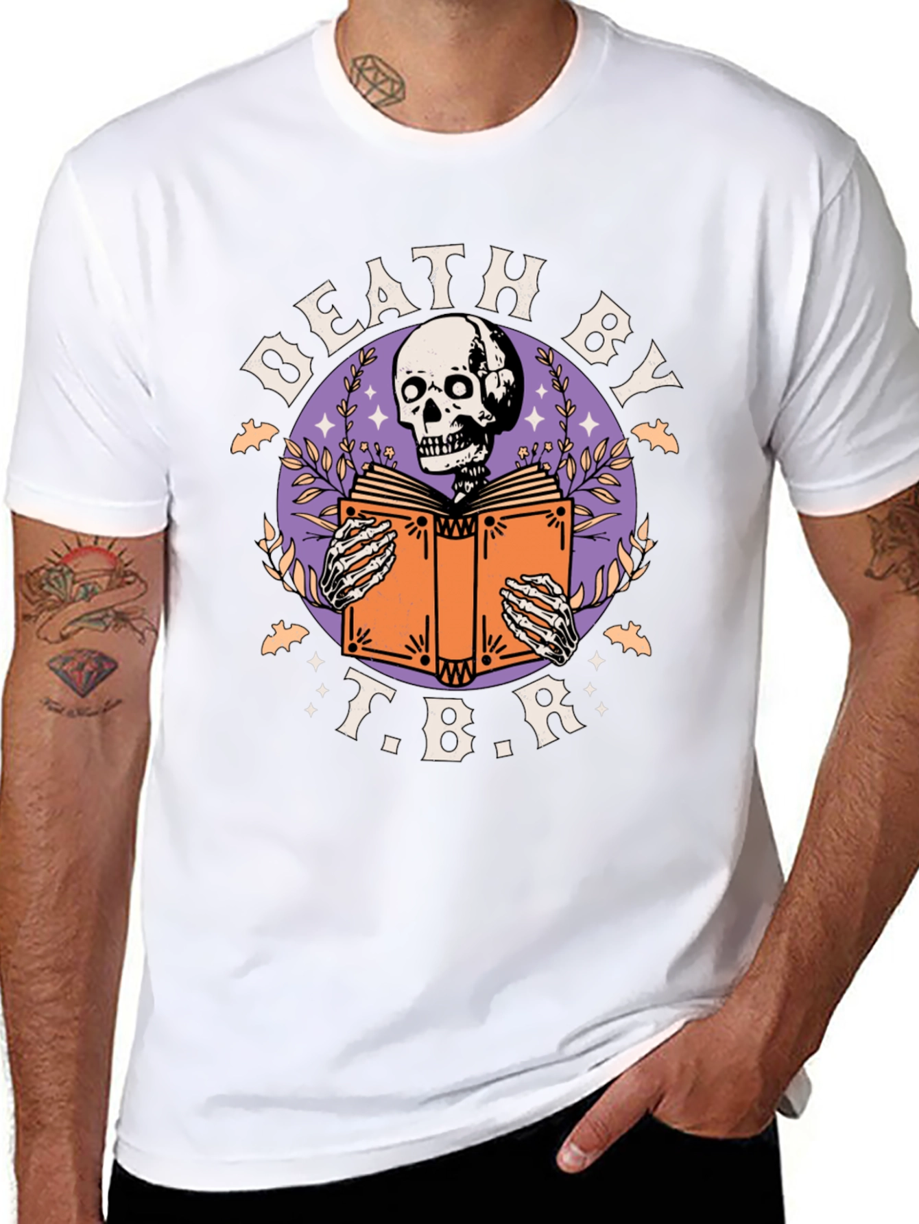 Death by TBR T-Shirt - Book Lover Tee