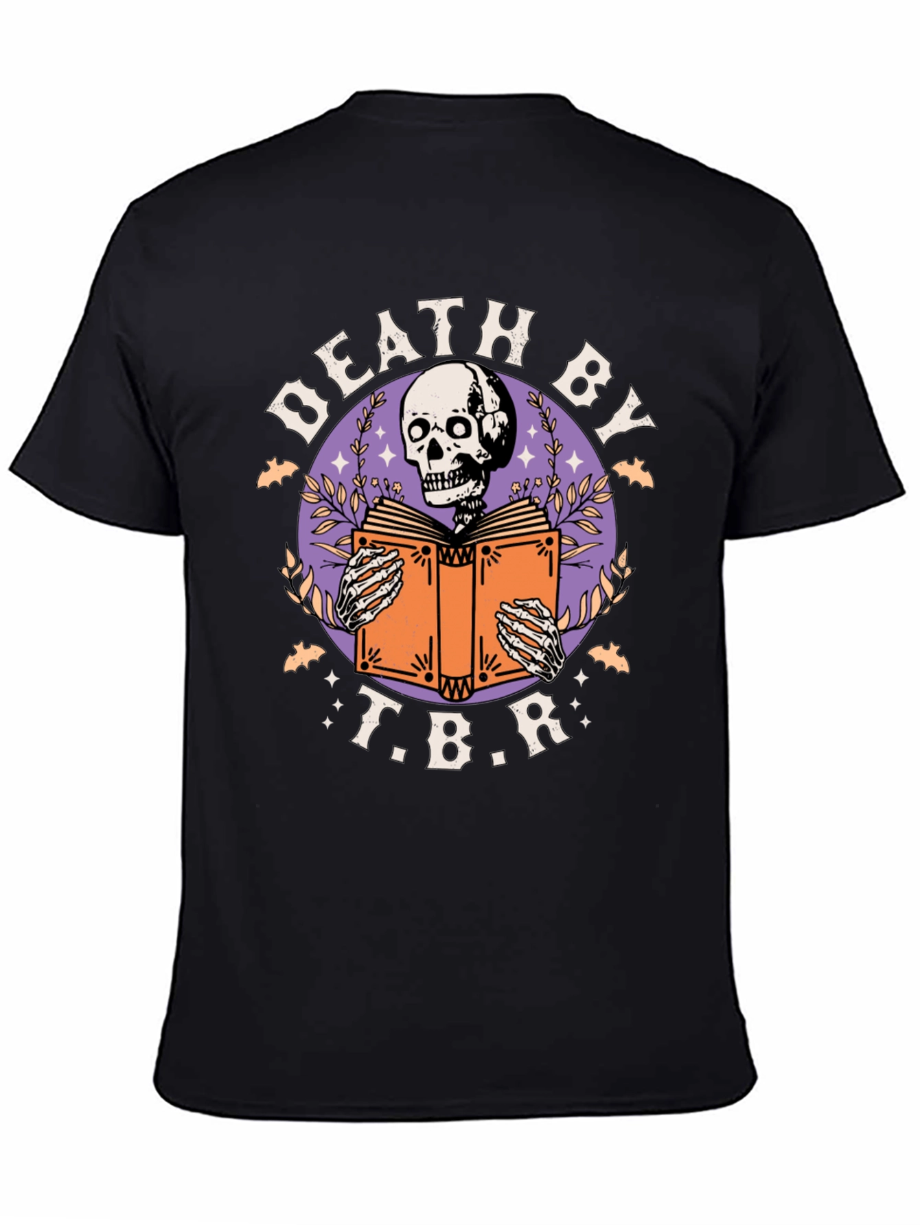 Death by TBR T-Shirt - Book Lover Tee