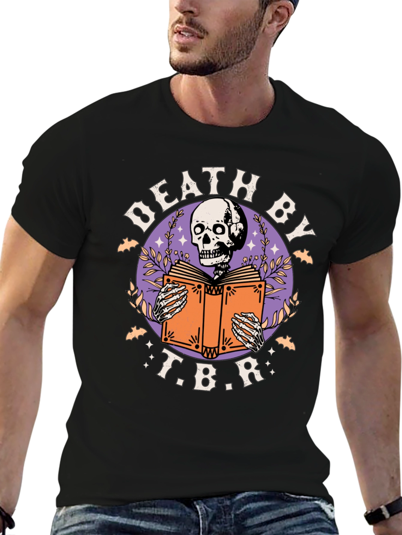 Death by TBR T-Shirt - Book Lover Tee
