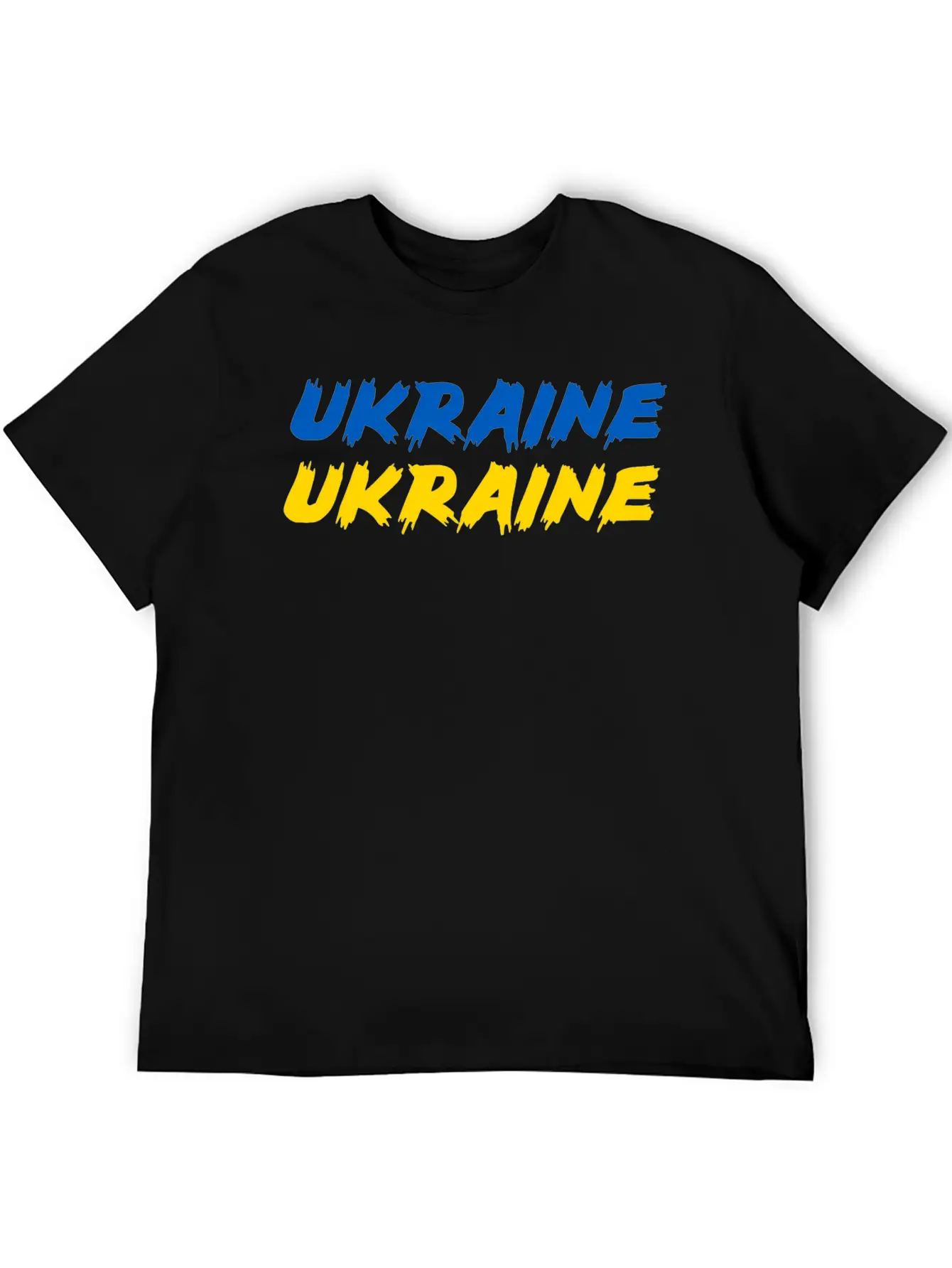 Ukraine Flag Stylish Everyday T-Shirt – Unisex Basic Cotton Tee