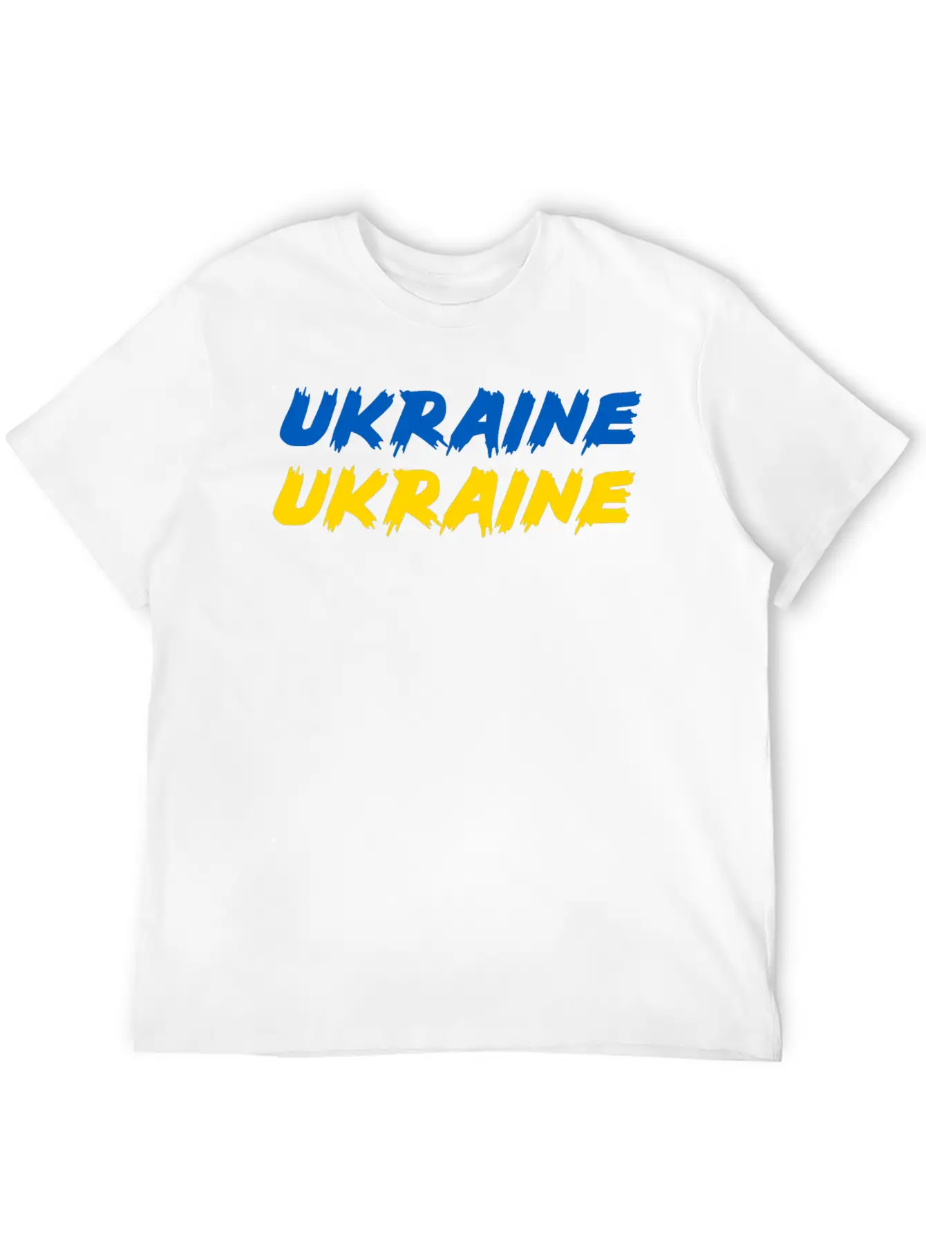 Ukraine Flag Stylish Everyday T-Shirt – Unisex Basic Cotton Tee