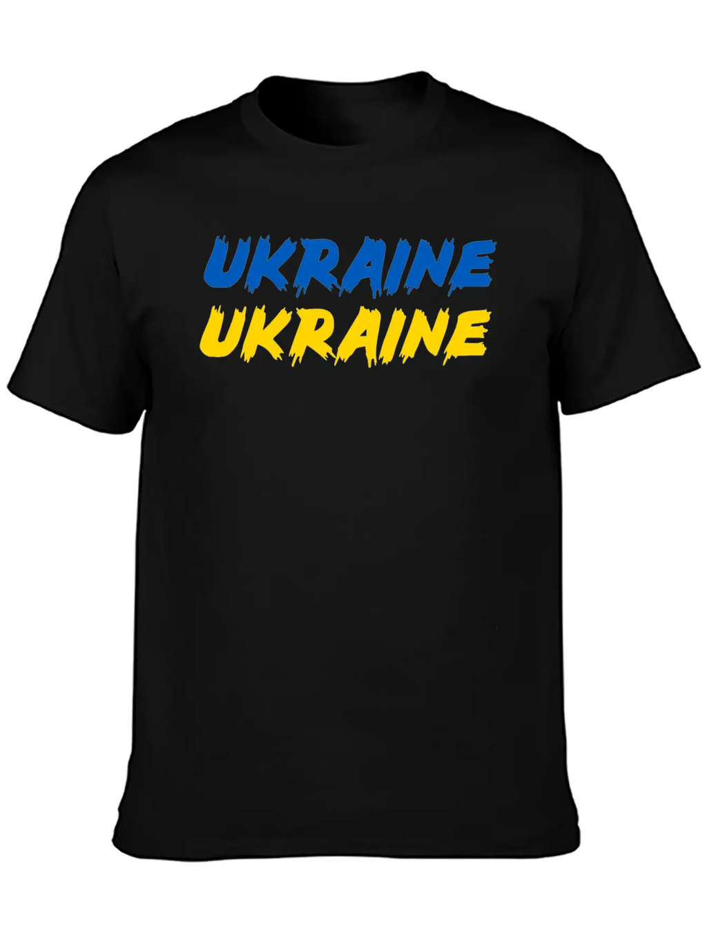 Ukraine Flag Stylish Everyday T-Shirt – Unisex Basic Cotton Tee