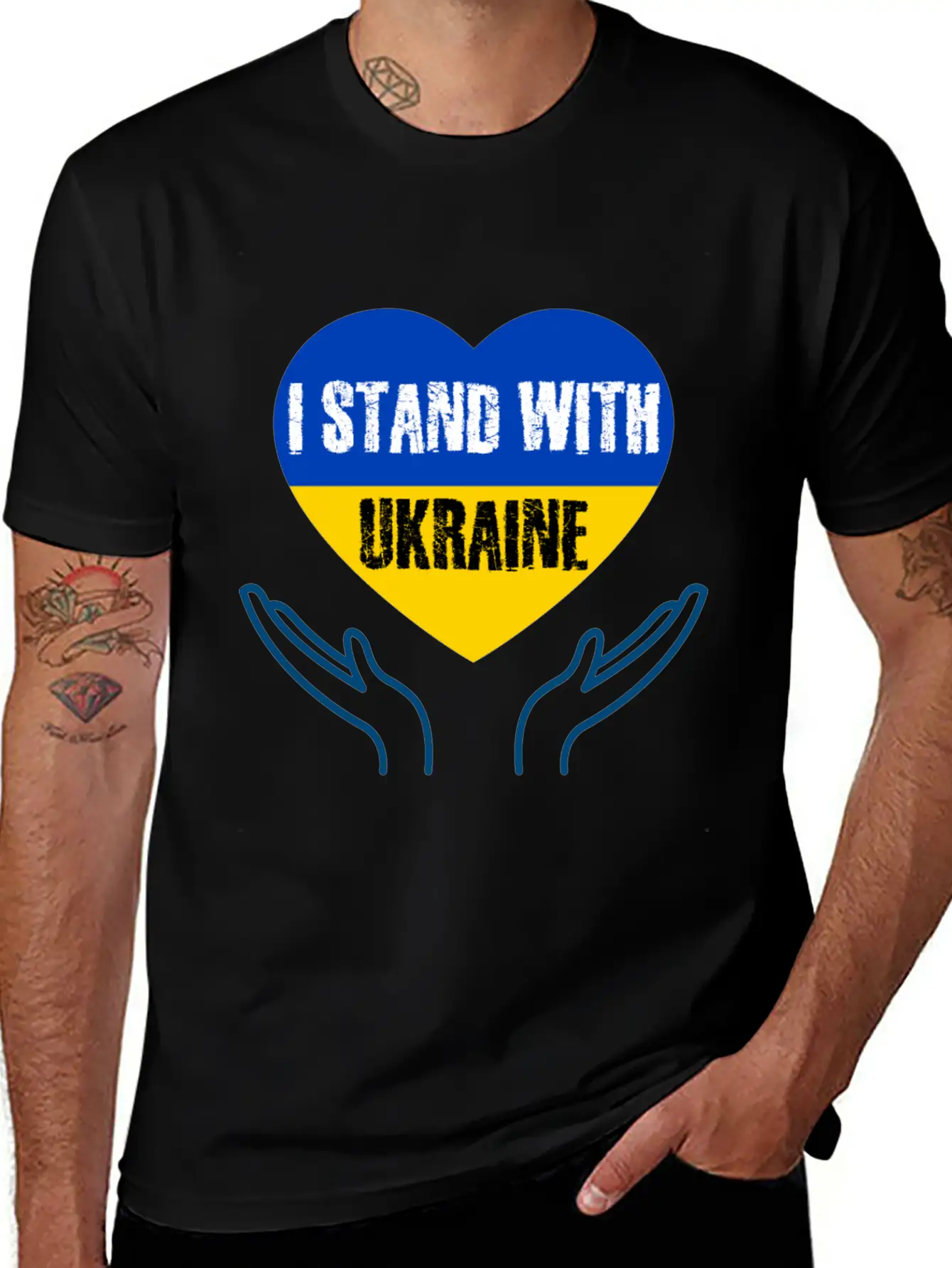 Ukraine Unisex Casual T-Shirt – Clean Design For Daily Comfort