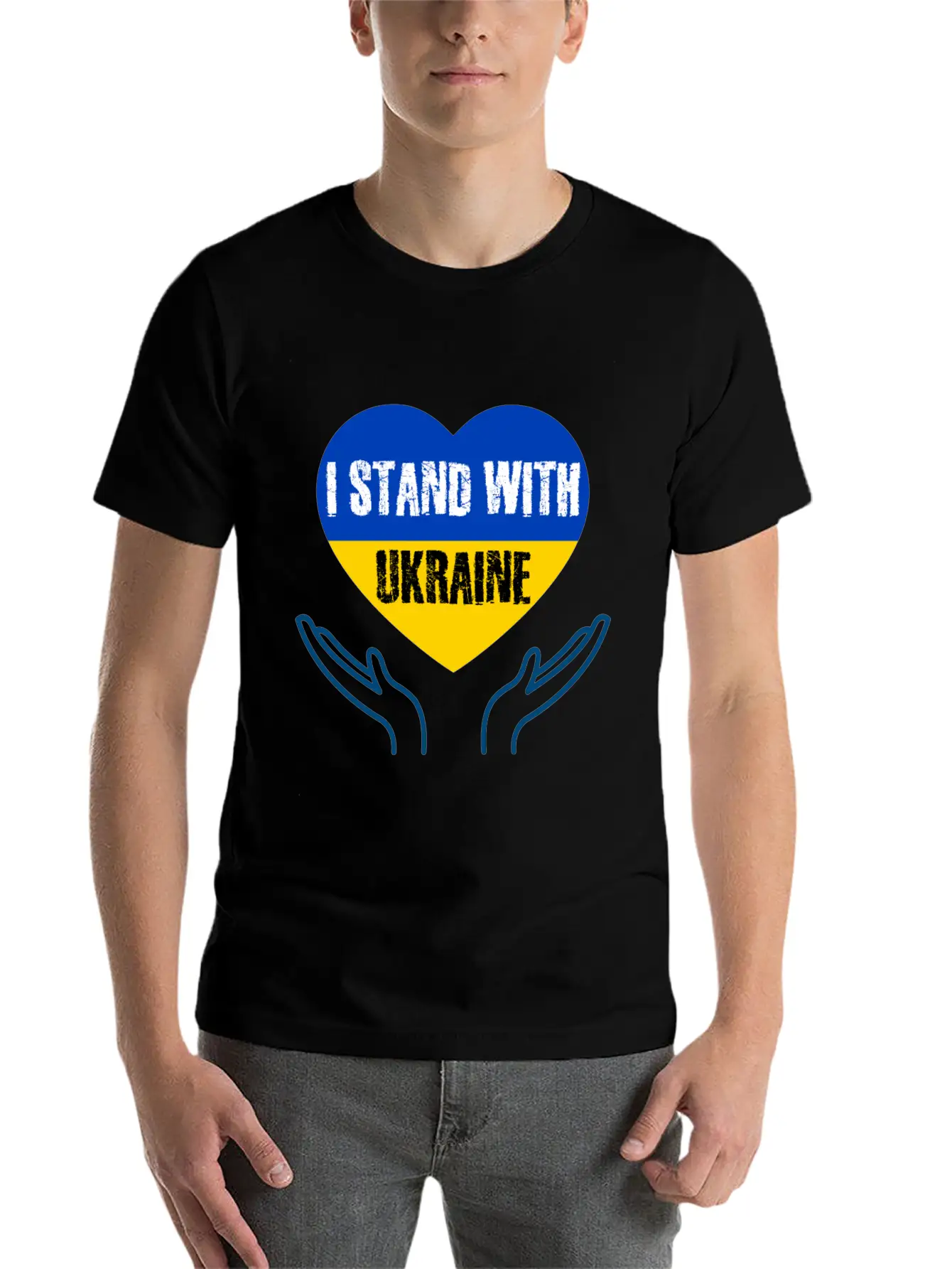 Ukraine Unisex Casual T-Shirt – Clean Design For Daily Comfort