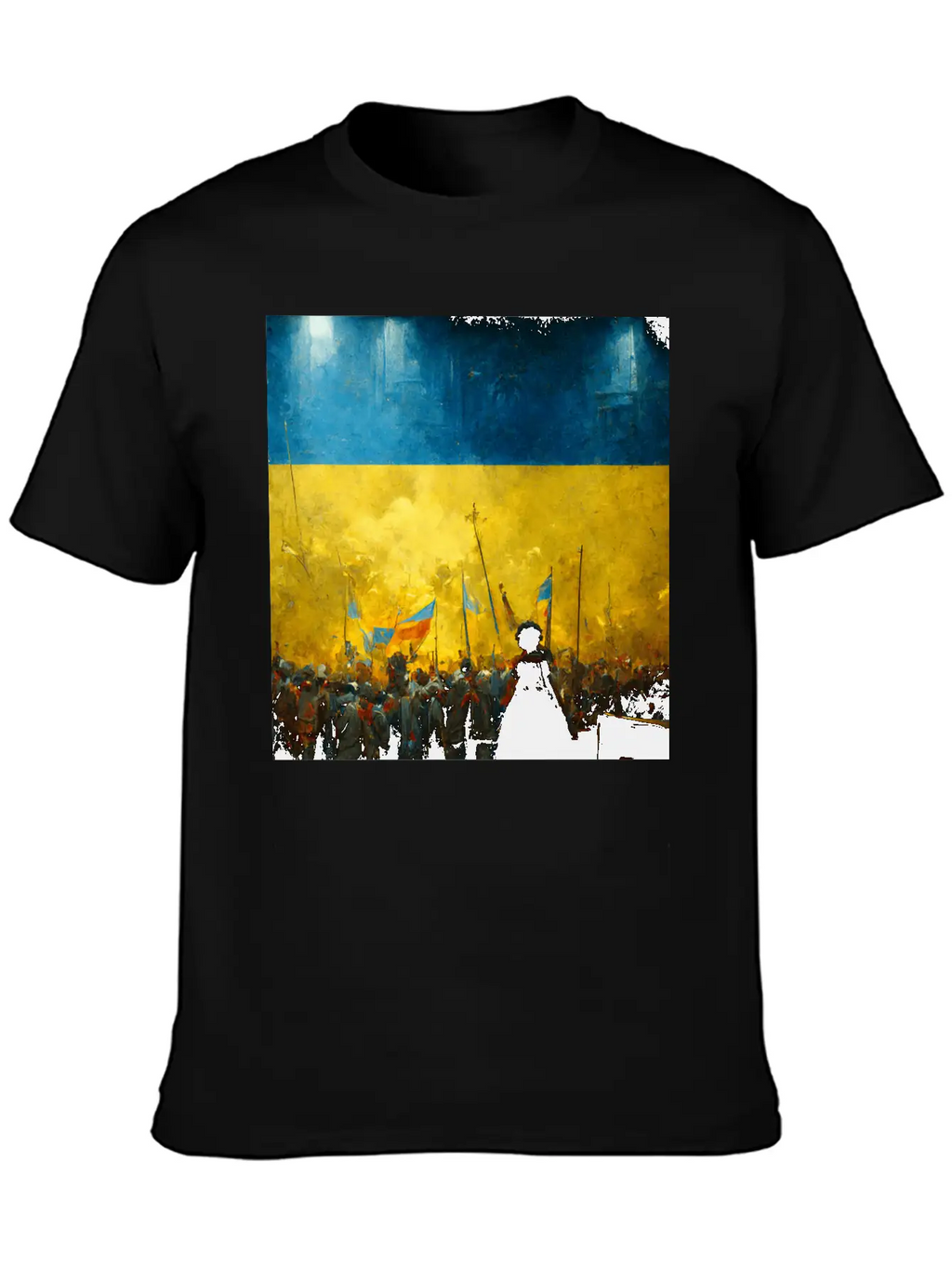 Ukraine Victory Casual Graphic T-Shirt – Simple And Comfortable Daily Wear