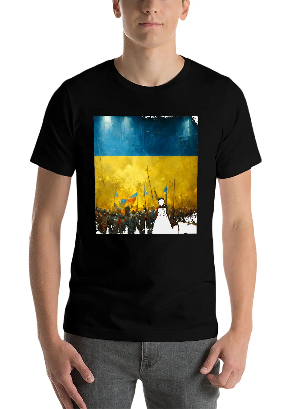 Ukraine Victory Casual Graphic T-Shirt – Simple And Comfortable Daily Wear