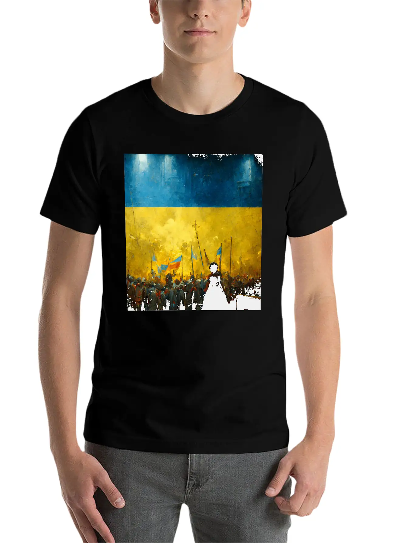 Ukraine Victory Casual Graphic T-Shirt – Simple And Comfortable Daily Wear