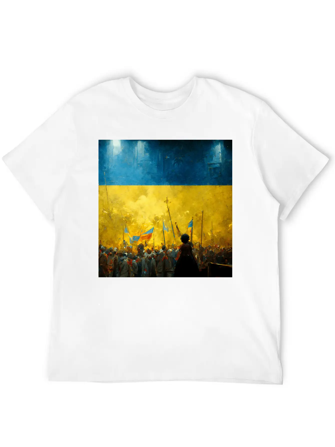 Ukraine Victory Casual Graphic T-Shirt – Simple And Comfortable Daily Wear