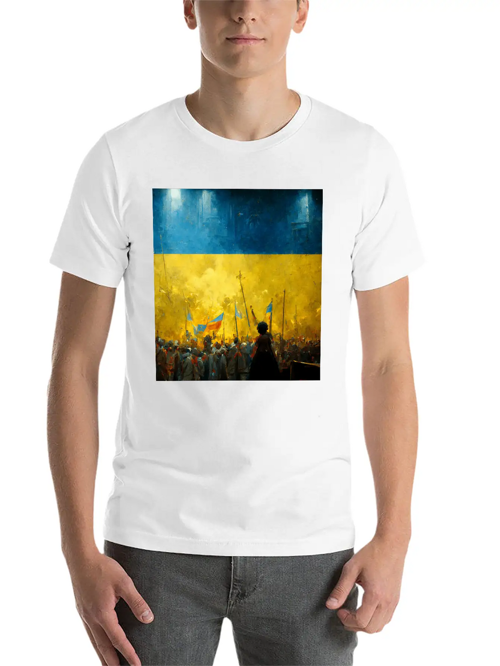 Ukraine Victory Casual Graphic T-Shirt – Simple And Comfortable Daily Wear