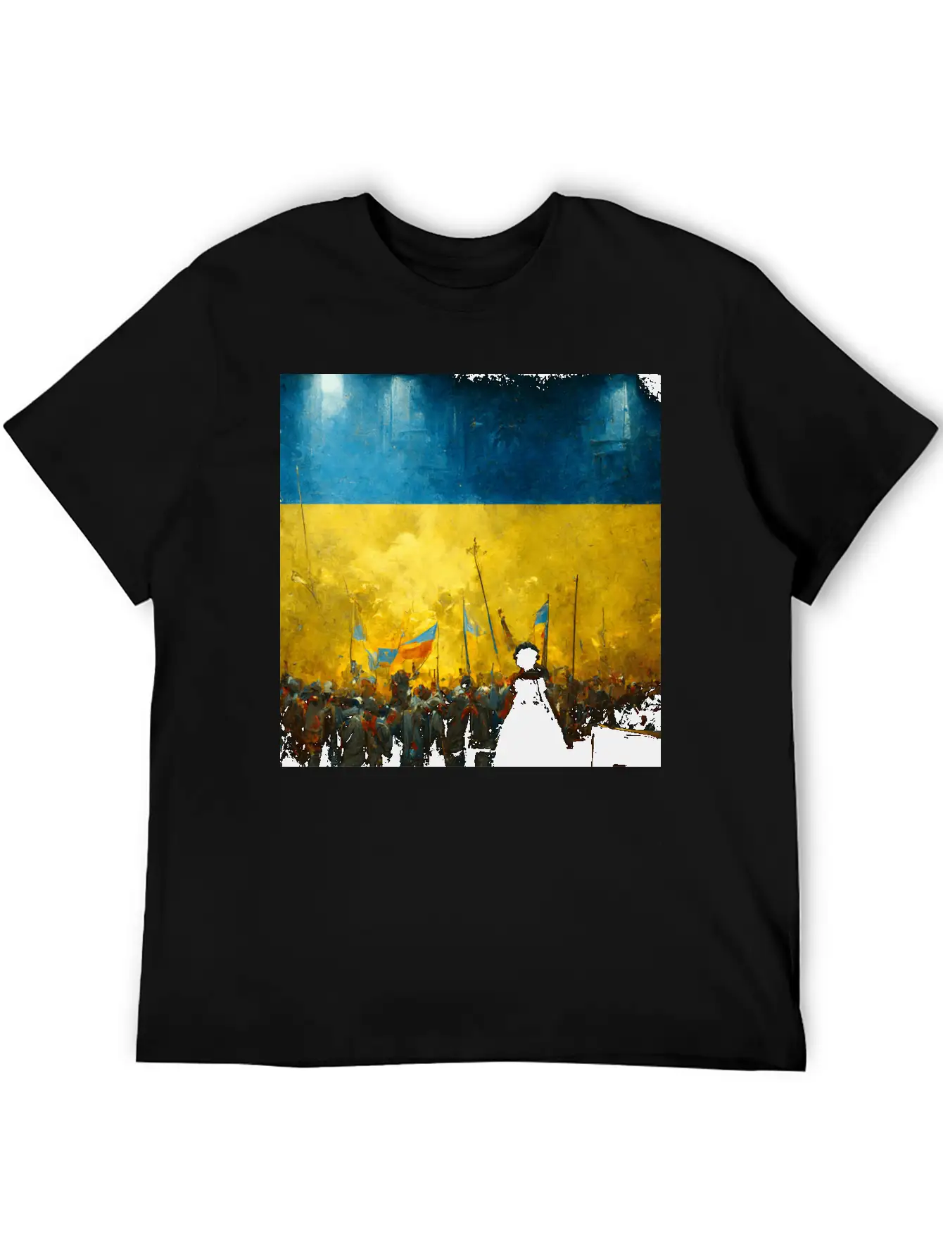 Ukraine Victory Casual Graphic T-Shirt – Simple And Comfortable Daily Wear